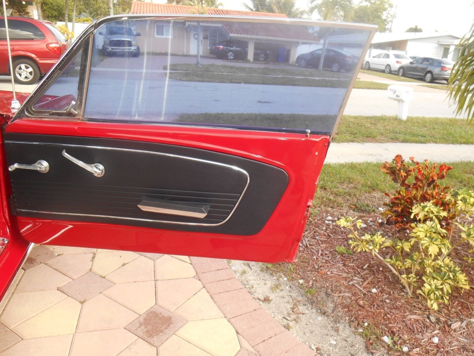 Used 1966 Ford Mustang -DELUXE CANDY APPLE RED-289 ENGINE WITH MANUAL TRANS-FLORIDA PONY CLASSIC- | Mundelein, IL