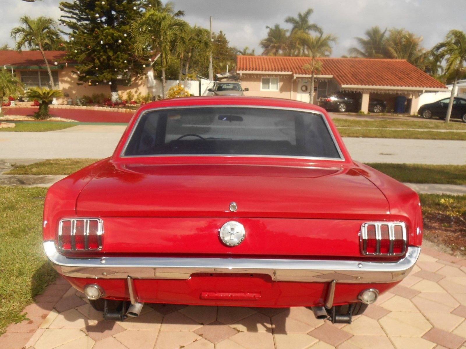 Used 1966 Ford Mustang -DELUXE CANDY APPLE RED-289 ENGINE WITH MANUAL TRANS-FLORIDA PONY CLASSIC- | Mundelein, IL