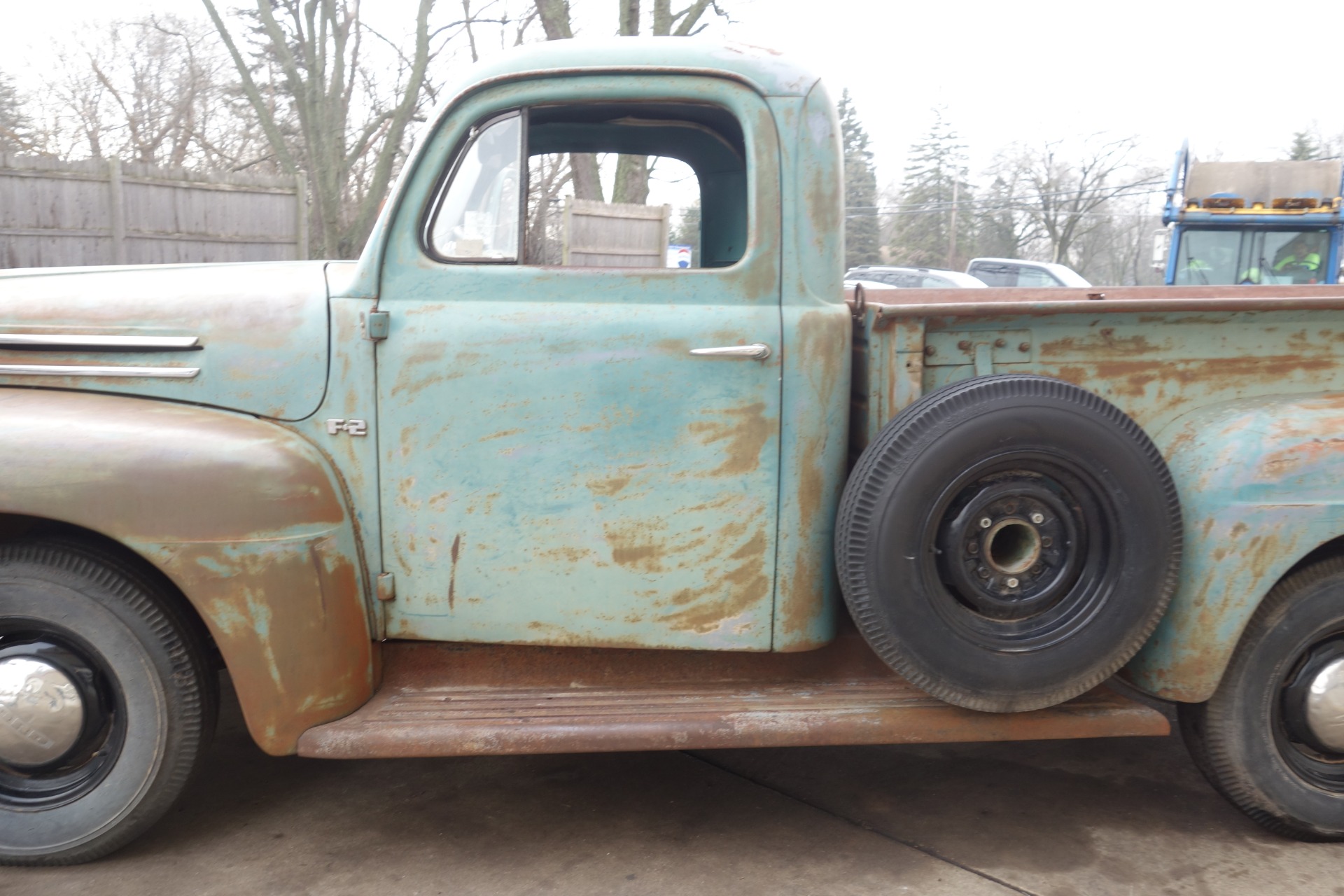 Used 1949 Ford F2 -PICKUP-ORIGINAL PATINA PAINT- 4-SPEED/V8-VIDEO | Mundelein, IL