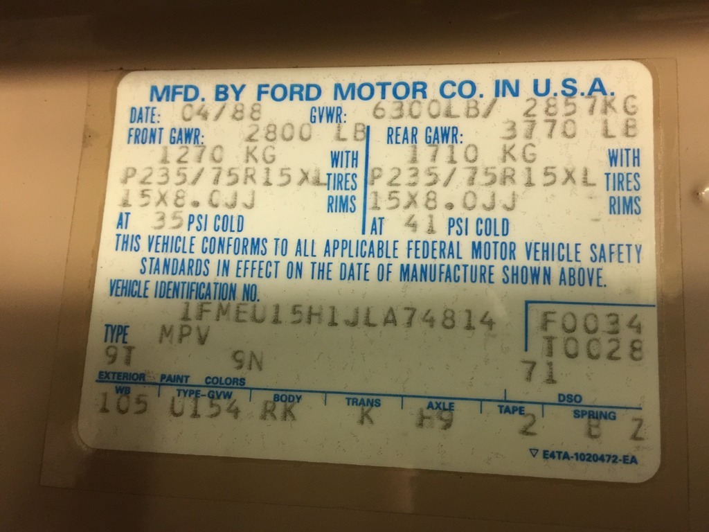 Used 1988 Ford Bronco XLT- ORIGINAL PAINT- ARIZONA SUV- | Mundelein, IL