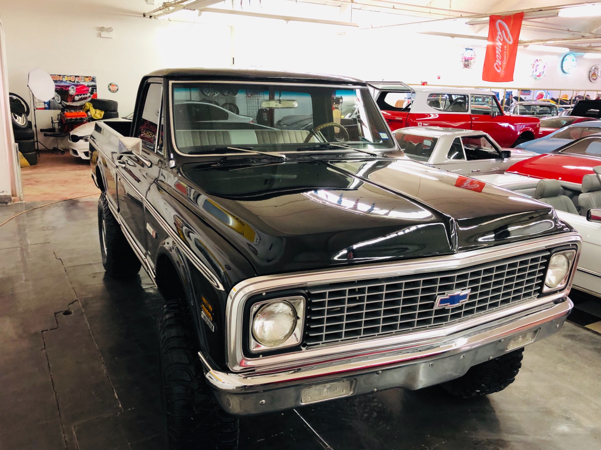 Used 1971 Chevrolet Pickup -K10-SHORTBED ARIZONA 4X4 JET BLACK 350/350-VIDEO | Mundelein, IL