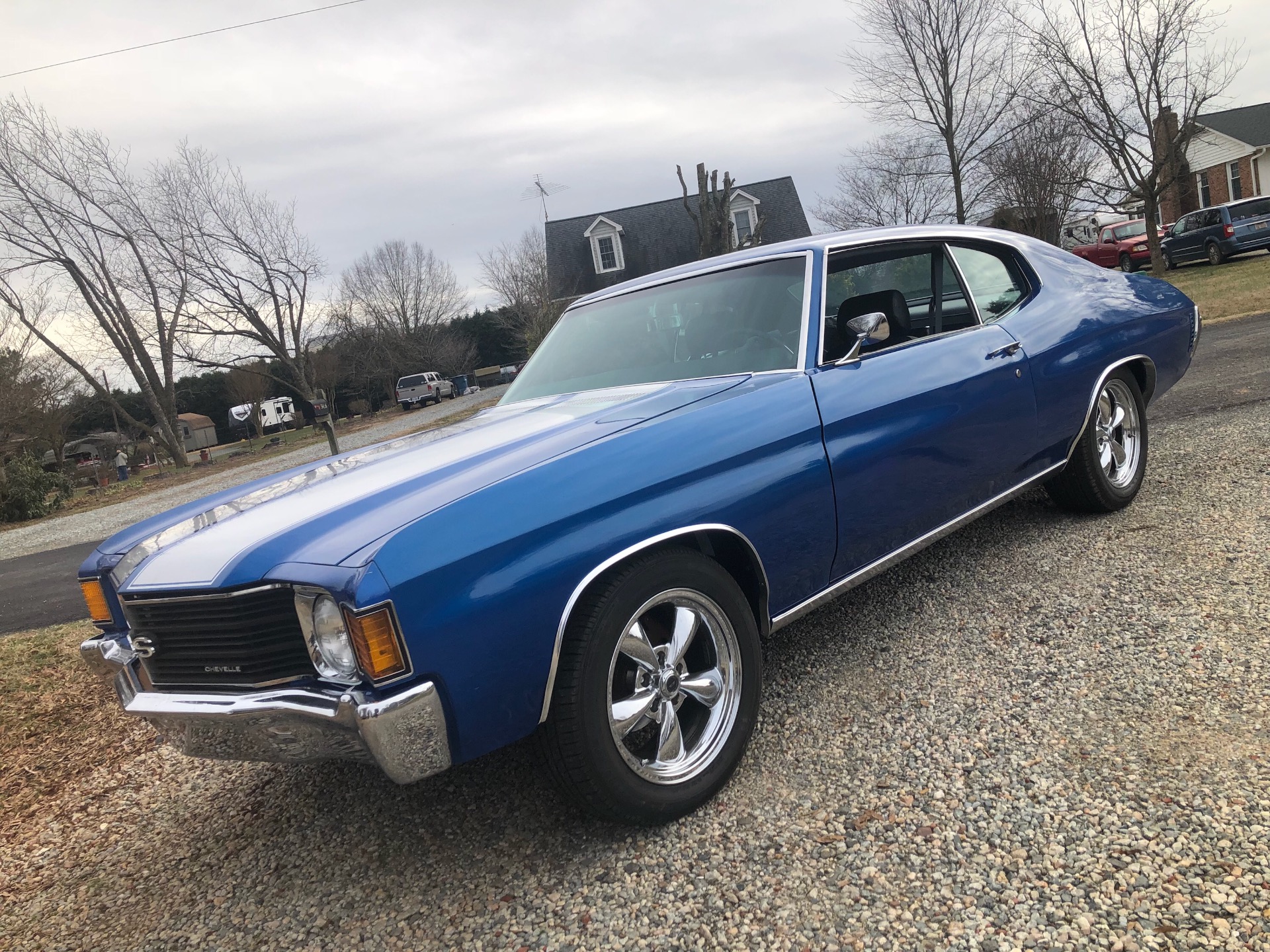 Used 1972 Chevrolet Chevelle -FRAME OFF RESTORED 2017-SS GAUGES-AIR CONDITIONING-SOLID MUSCLE CAR-VIDEO | Mundelein, IL