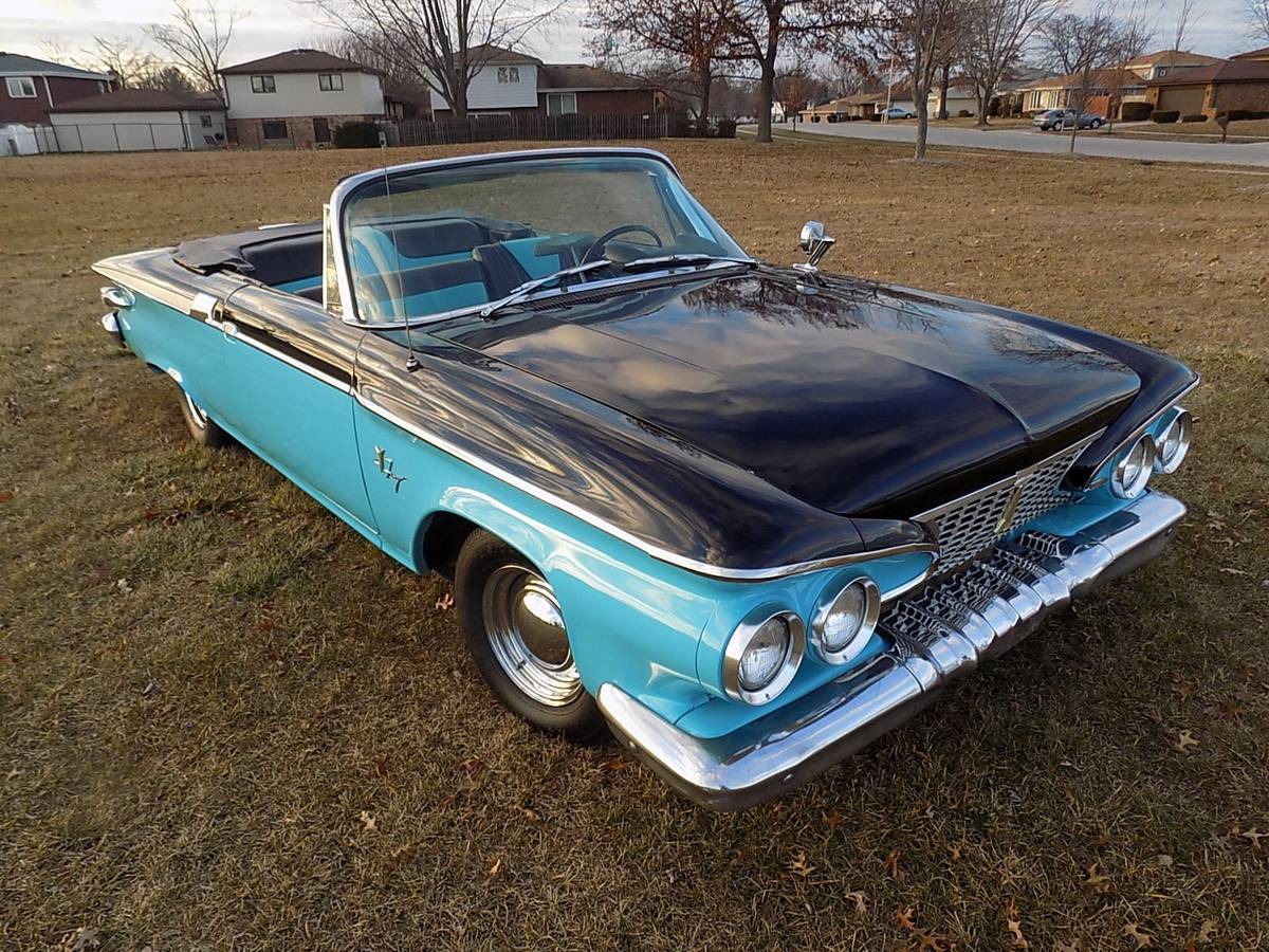 Used 1961 Plymouth Sport Fury -Blue Beauty-Top down Convertible-Fun Classic car- | Mundelein, IL