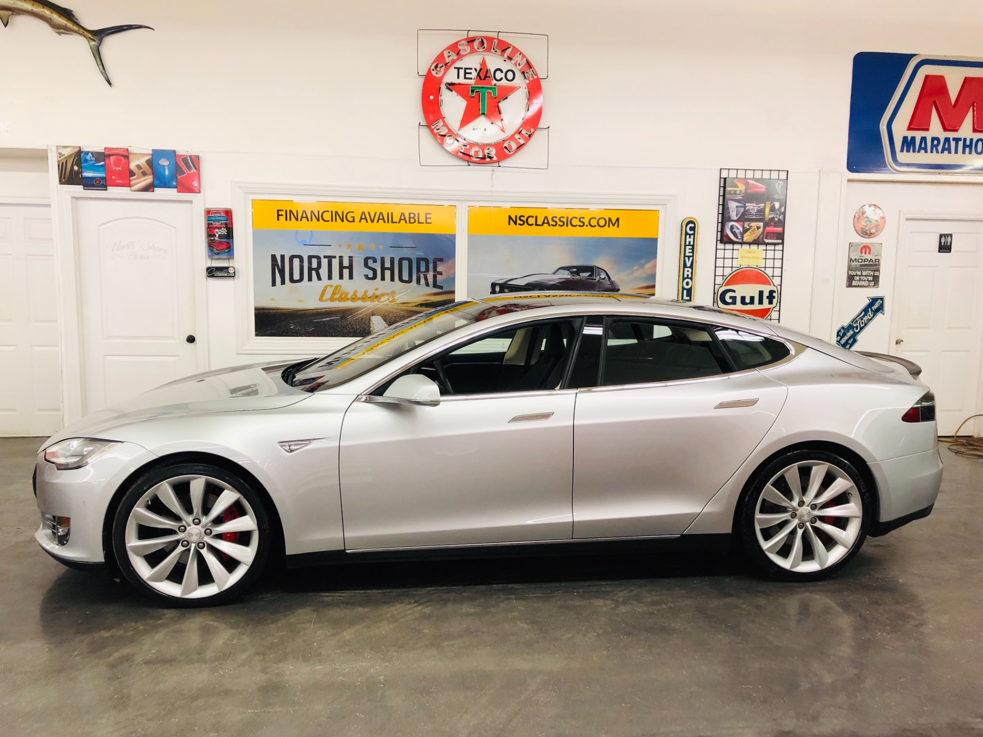 Used 2014 Tesla Model S P85+-ONLY 22,919 MILES-1 OWNER-CLEAN CARFAX-MSRP WAS $124,000- | Mundelein, IL