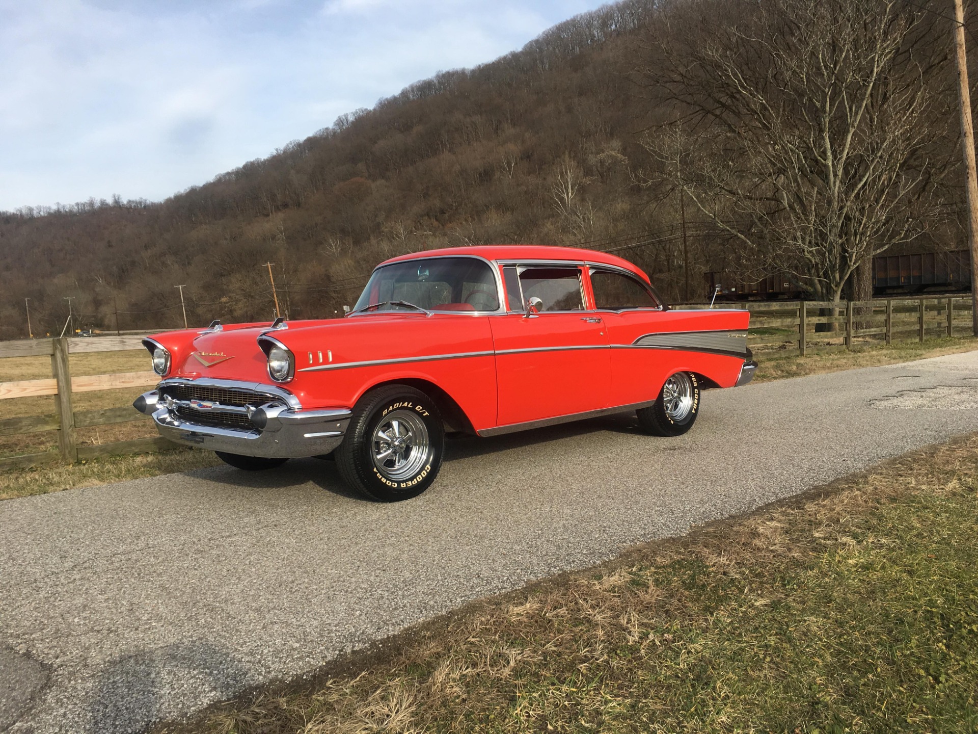 Used 1957 Chevrolet Bel Air -AIR CONDITIONING-700 R4 TRANS-DRIVER READY-VIDEO | Mundelein, IL