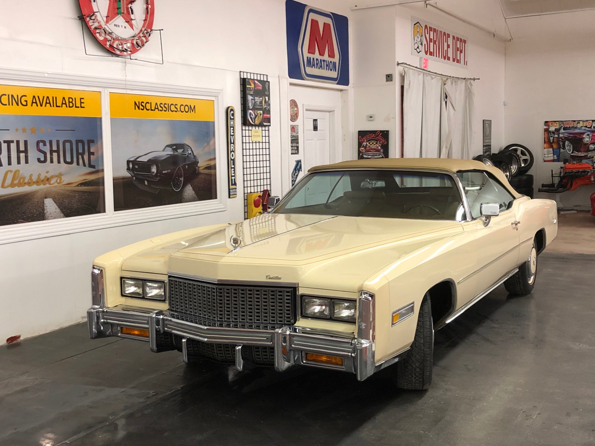 Used 1976 Cadillac Eldorado -500 CID-GREAT CLASSIC CONVERTIBLE-LOW MILES-VIDEO | Mundelein, IL