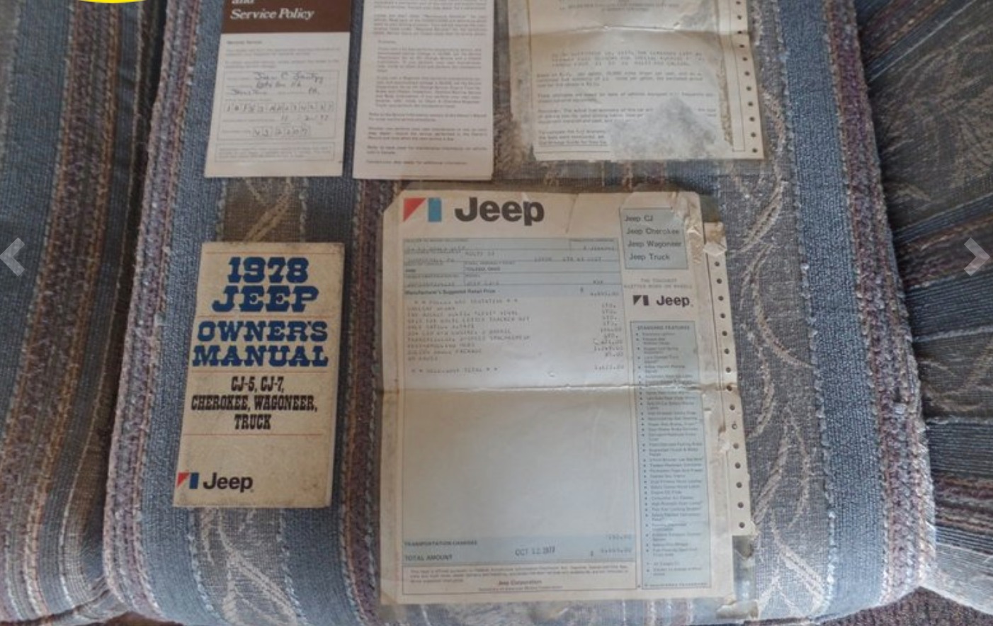 Used 1978 Jeep CJ-5 -GOLDEN EAGLE-SOFT TOP-FIBERGLASS BODY-304 V8- DOCUMENTED | Mundelein, IL