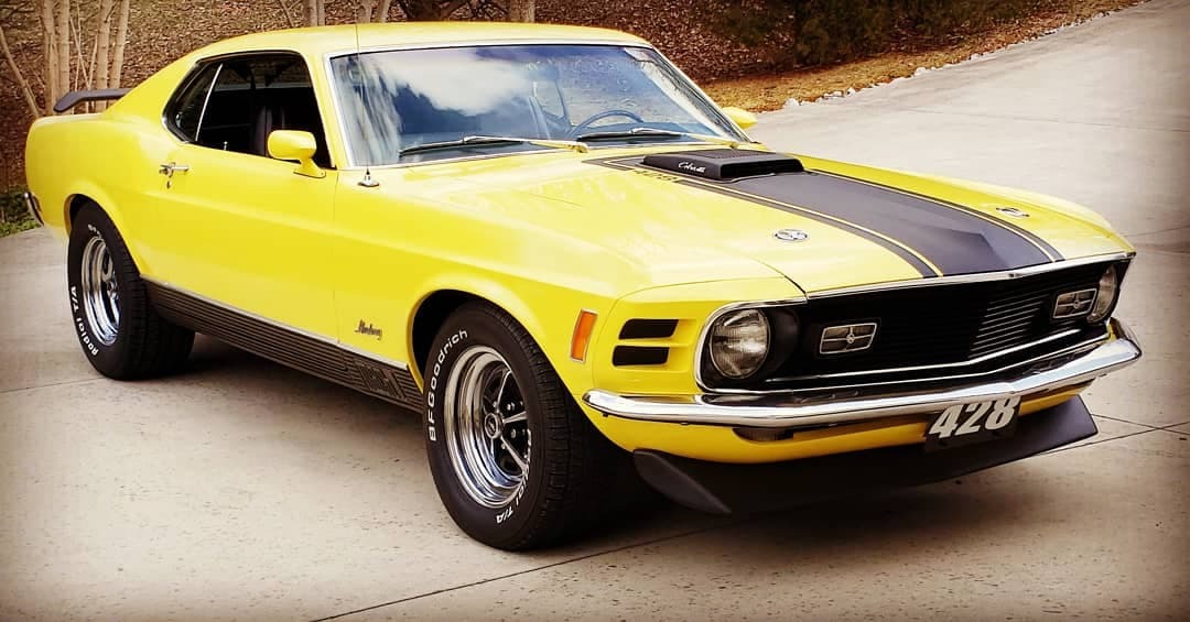 1970 Ford Mustang -MACH 1 -R CODE 428 COBRA JET- 77,000 ACTUAL MILES ...