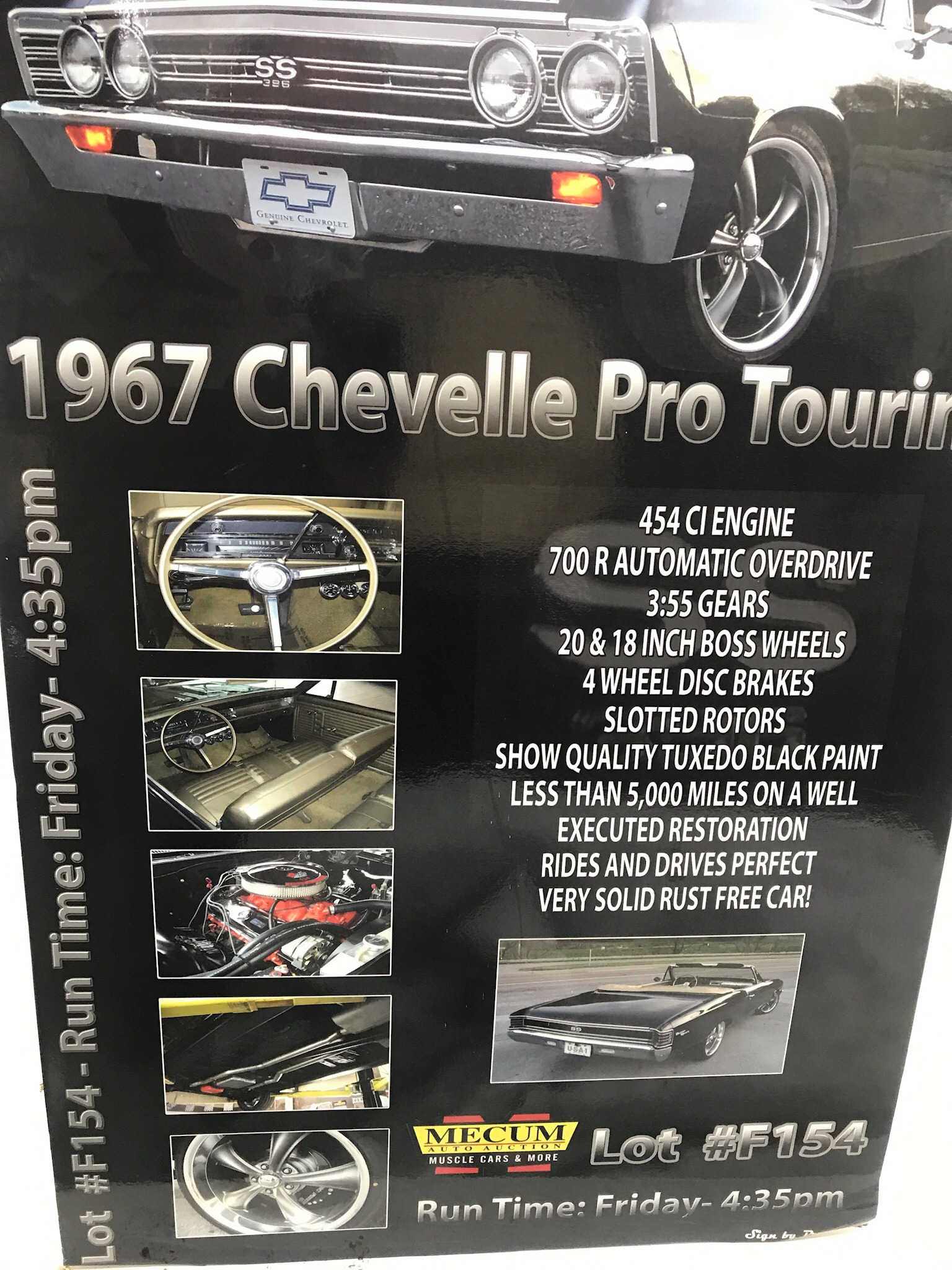 Used 1967 Chevrolet Chevelle -RESTORED-PRO TOUR-4 WHEEL DISC-700R4-454 ENGINE- | Mundelein, IL