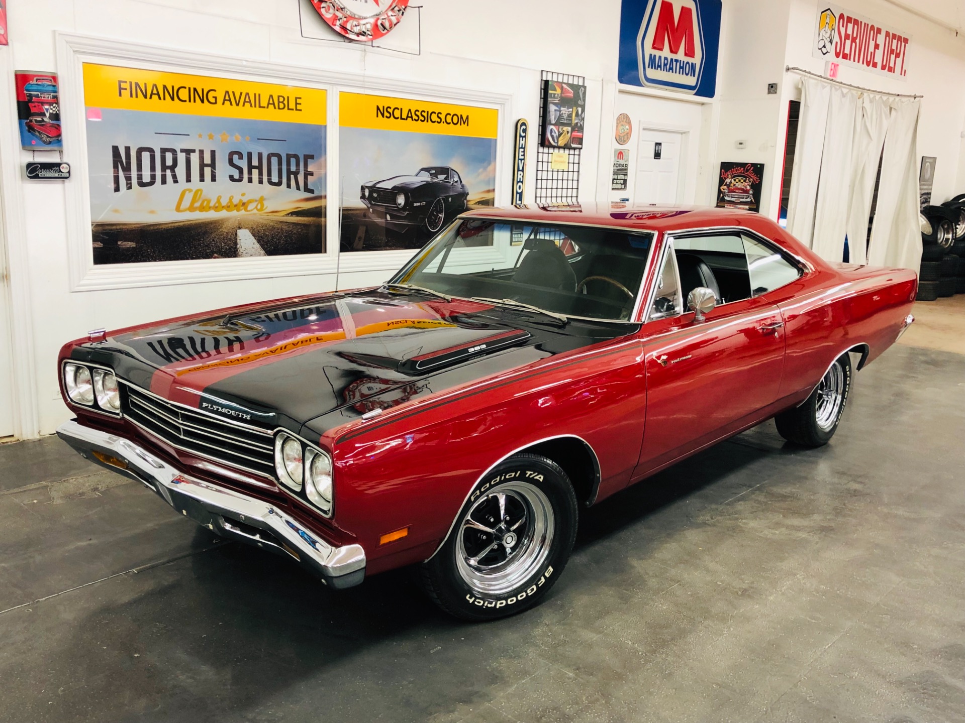 Used 1969 Plymouth RoadRunner -Beep Beep-Real RM23 Code-4 Speed Mopar-VIDEO | Mundelein, IL