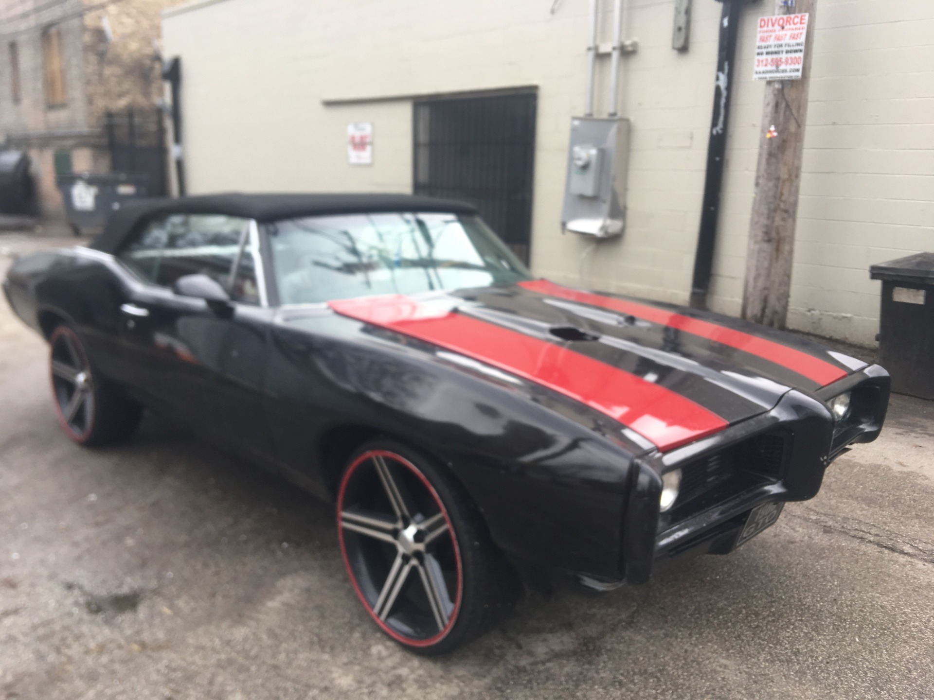 Used 1968 Pontiac GTO -Clone-Driver quality hot rod look-Convertible-24INCH RIMS | Mundelein, IL
