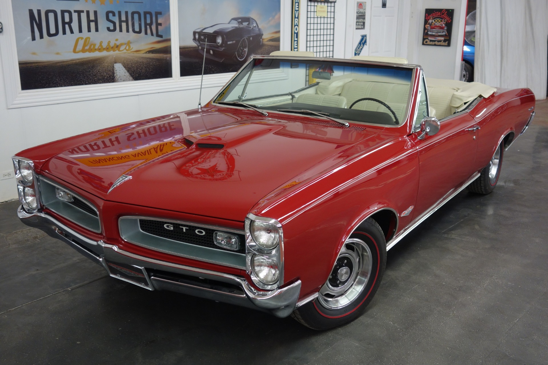 Used 1966 Pontiac GTO -CONVERTIBLE-389 TRI POWER-5 SPEED CLASSIC-WARRANTY AVAILABLE-SEE VIDEO | Mundelein, IL