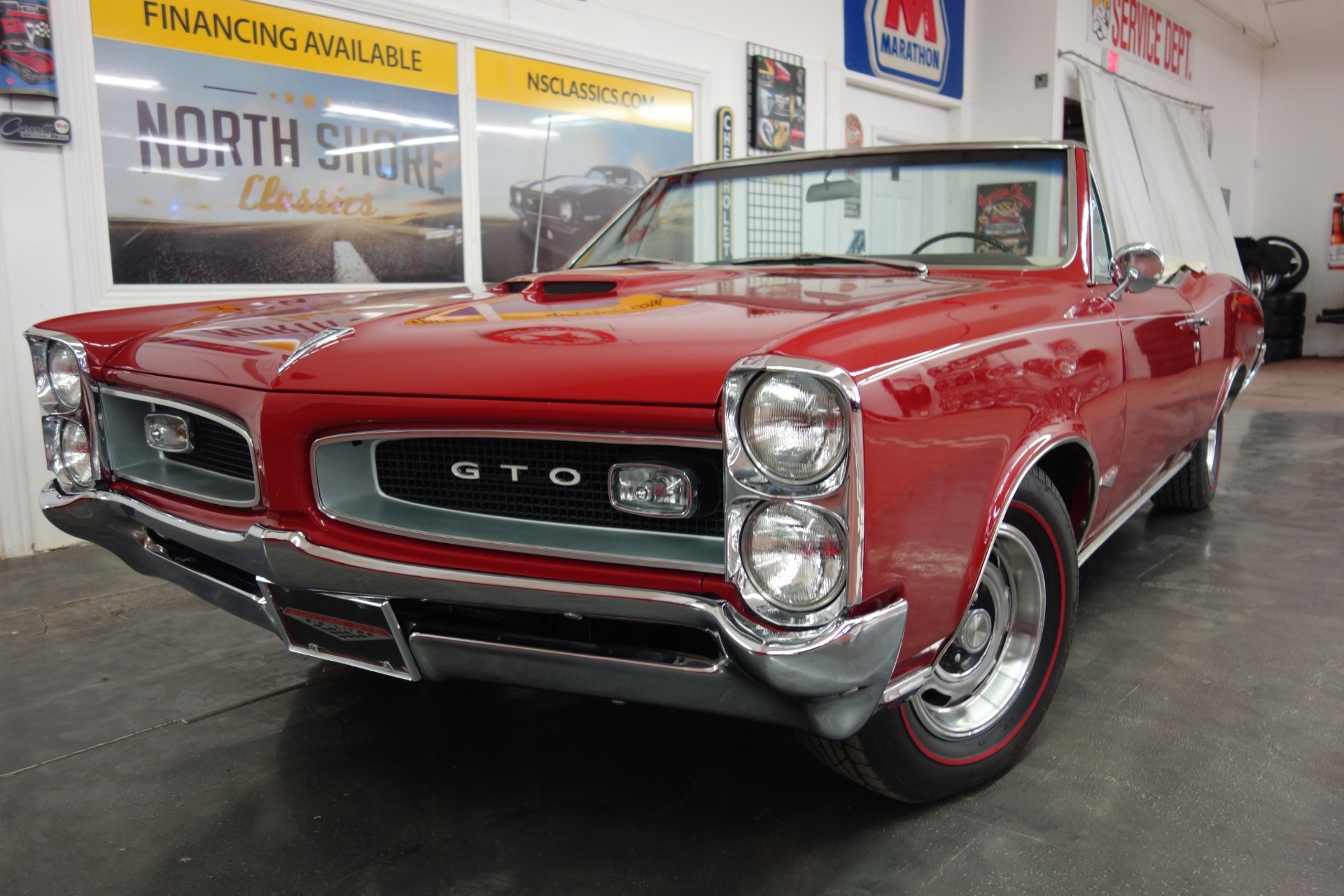 Used 1966 Pontiac GTO -CONVERTIBLE-389 TRI POWER-5 SPEED CLASSIC-WARRANTY AVAILABLE-SEE VIDEO | Mundelein, IL