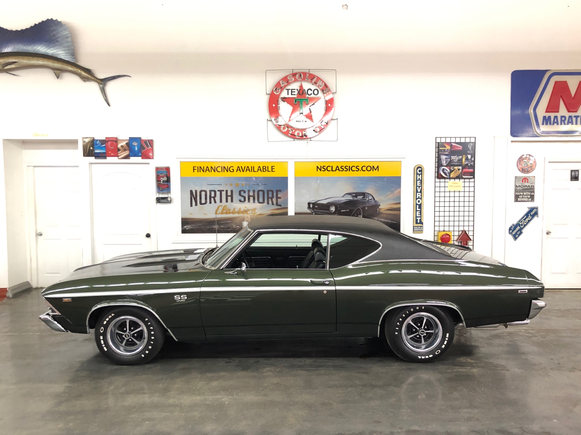 Used 1969 Chevrolet Chevelle -SS396-PRICE DROP - FATHOM GREEN-NUMBERS MATCHING - HIGH END RESTORATION-SE | Mundelein, IL