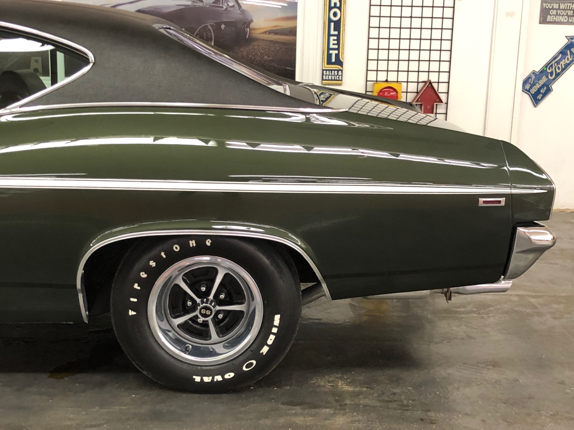Used 1969 Chevrolet Chevelle -SS396-PRICE DROP - FATHOM GREEN-NUMBERS MATCHING - HIGH END RESTORATION-SE | Mundelein, IL