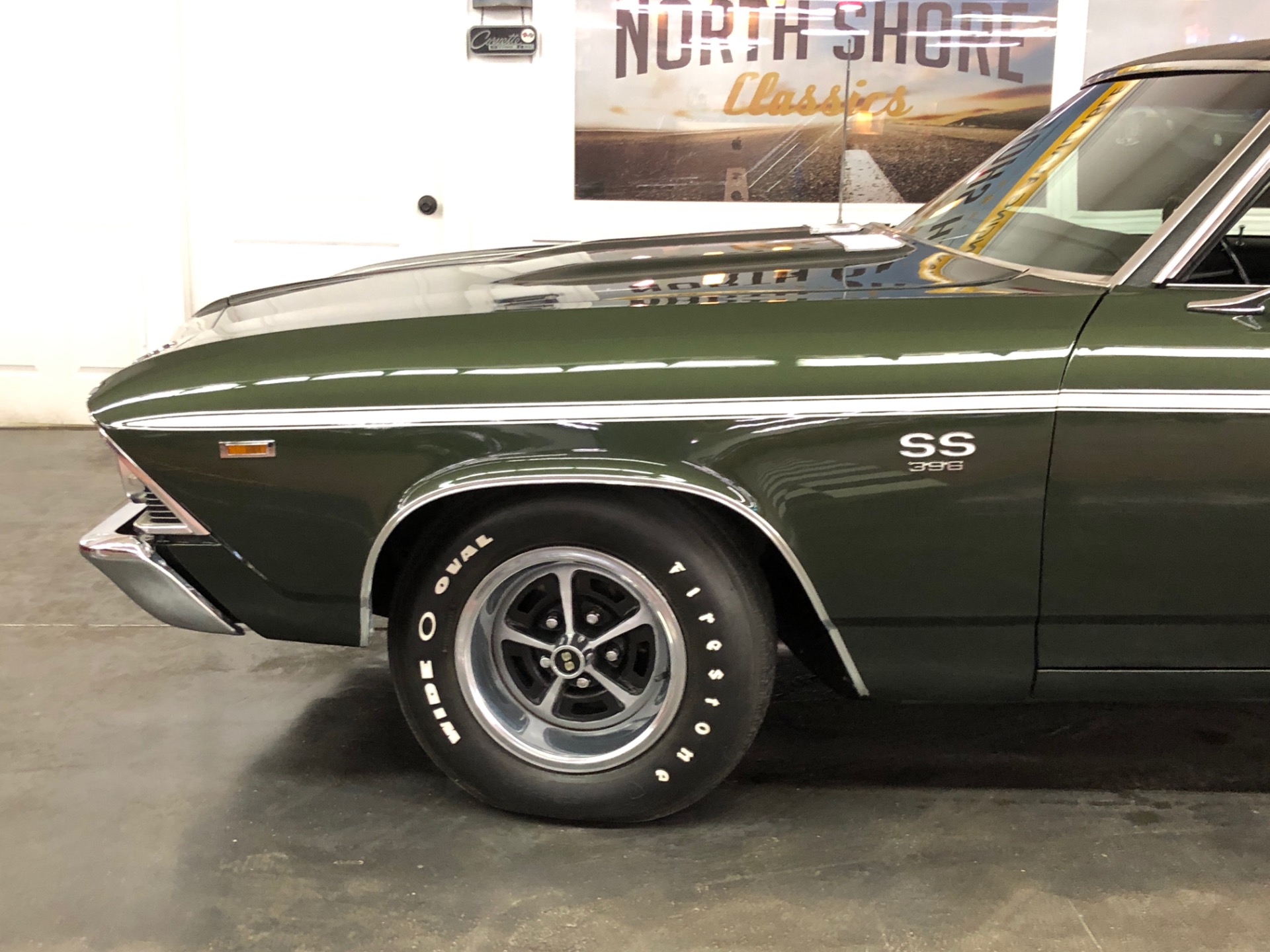 Used 1969 Chevrolet Chevelle -SS396-PRICE DROP - FATHOM GREEN-NUMBERS MATCHING - HIGH END RESTORATION-SE | Mundelein, IL