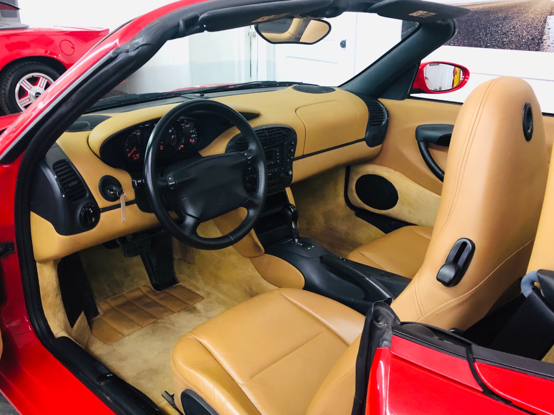 Used 1999 Porsche Boxster -CONVERTIBLE-LOW MILES-CLEAN CARFAX- RED AND SHARP!-SEE VIDEO | Mundelein, IL