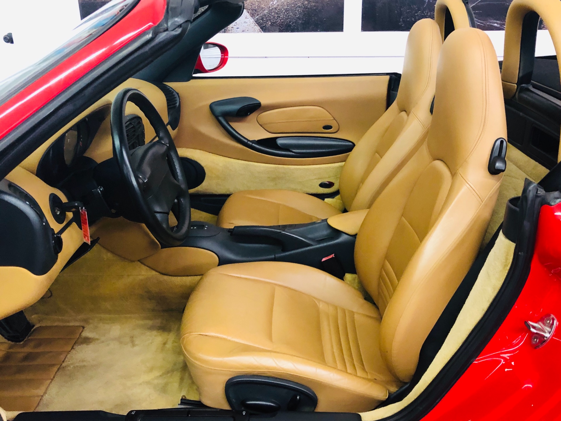 Used 1999 Porsche Boxster -CONVERTIBLE-LOW MILES-CLEAN CARFAX- RED AND SHARP!-SEE VIDEO | Mundelein, IL