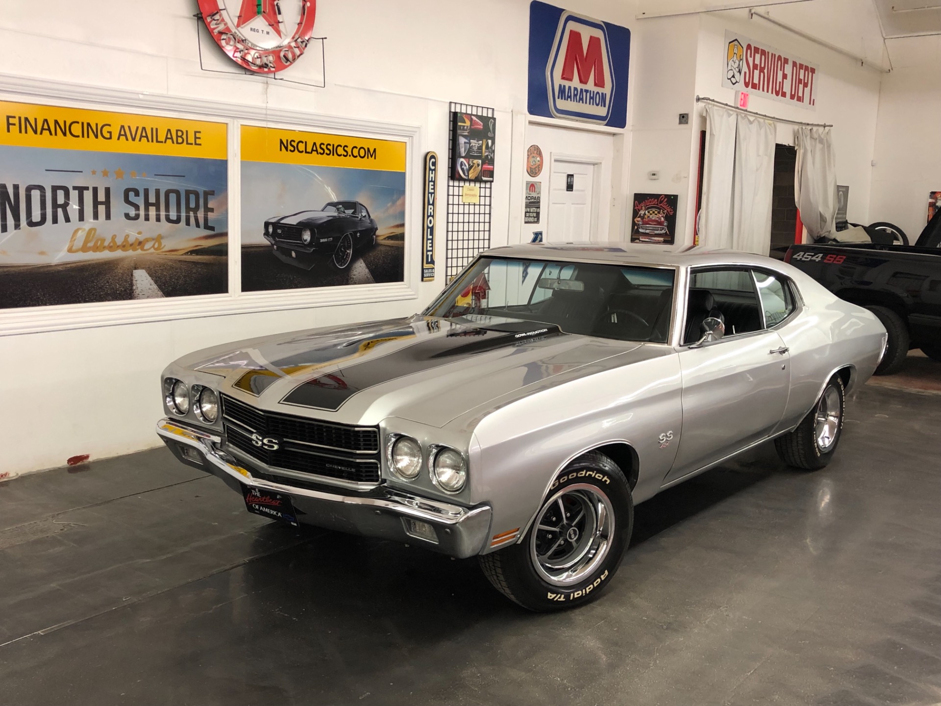 Used 1970 Chevrolet Chevelle SS 396-BIG BLOCK WITH 4 SPEED-CORTEZ SILVER- | Mundelein, IL
