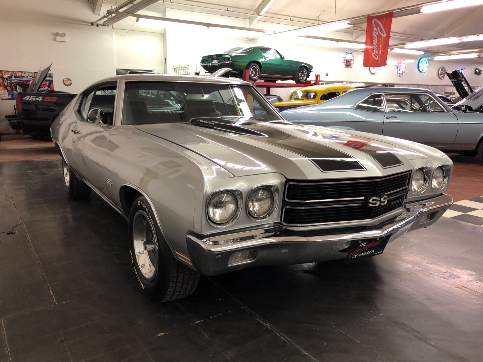 Used 1970 Chevrolet Chevelle SS 396-BIG BLOCK WITH 4 SPEED-CORTEZ SILVER- | Mundelein, IL