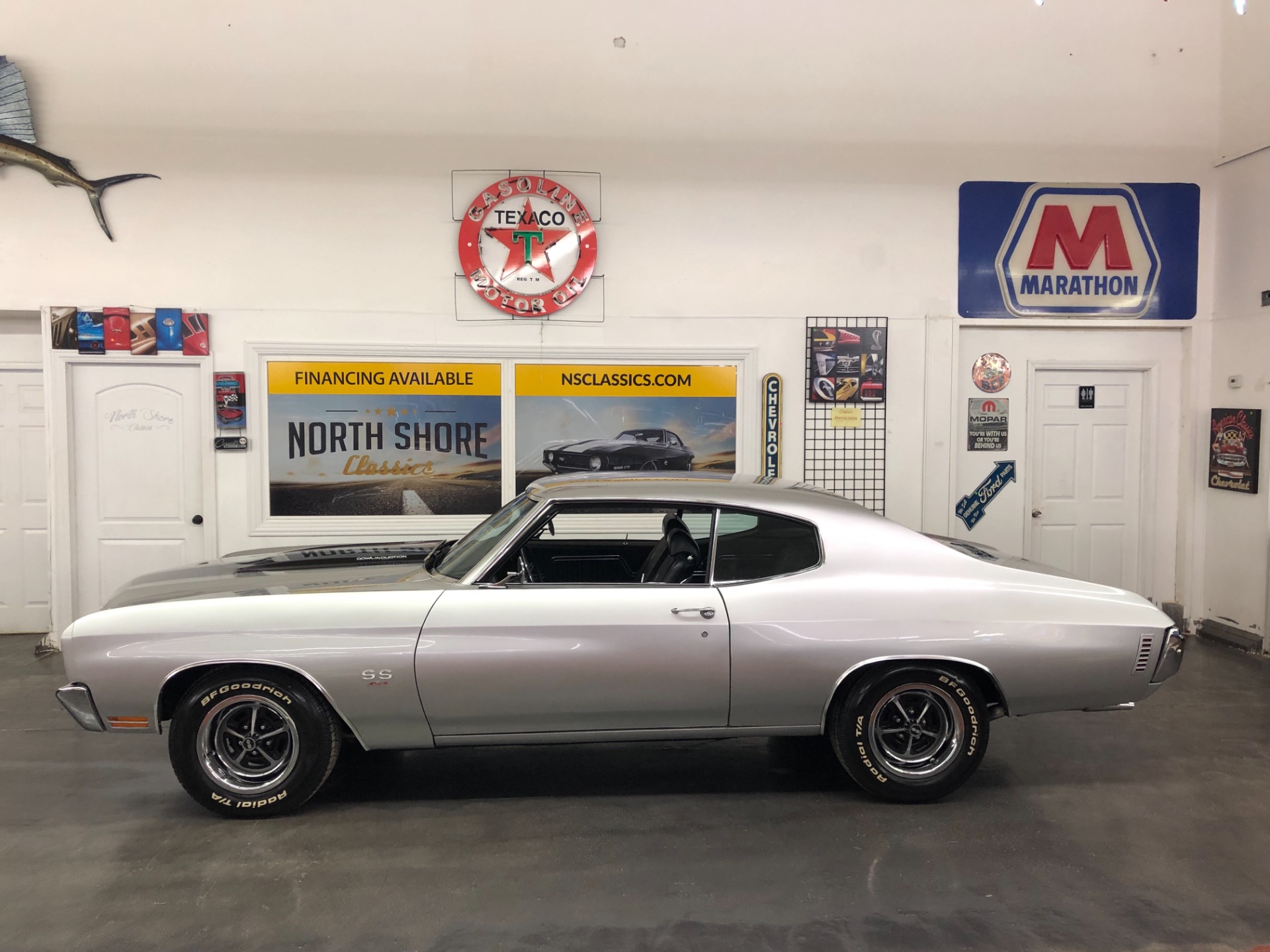 Used 1970 Chevrolet Chevelle SS 396-BIG BLOCK WITH 4 SPEED-CORTEZ SILVER- | Mundelein, IL