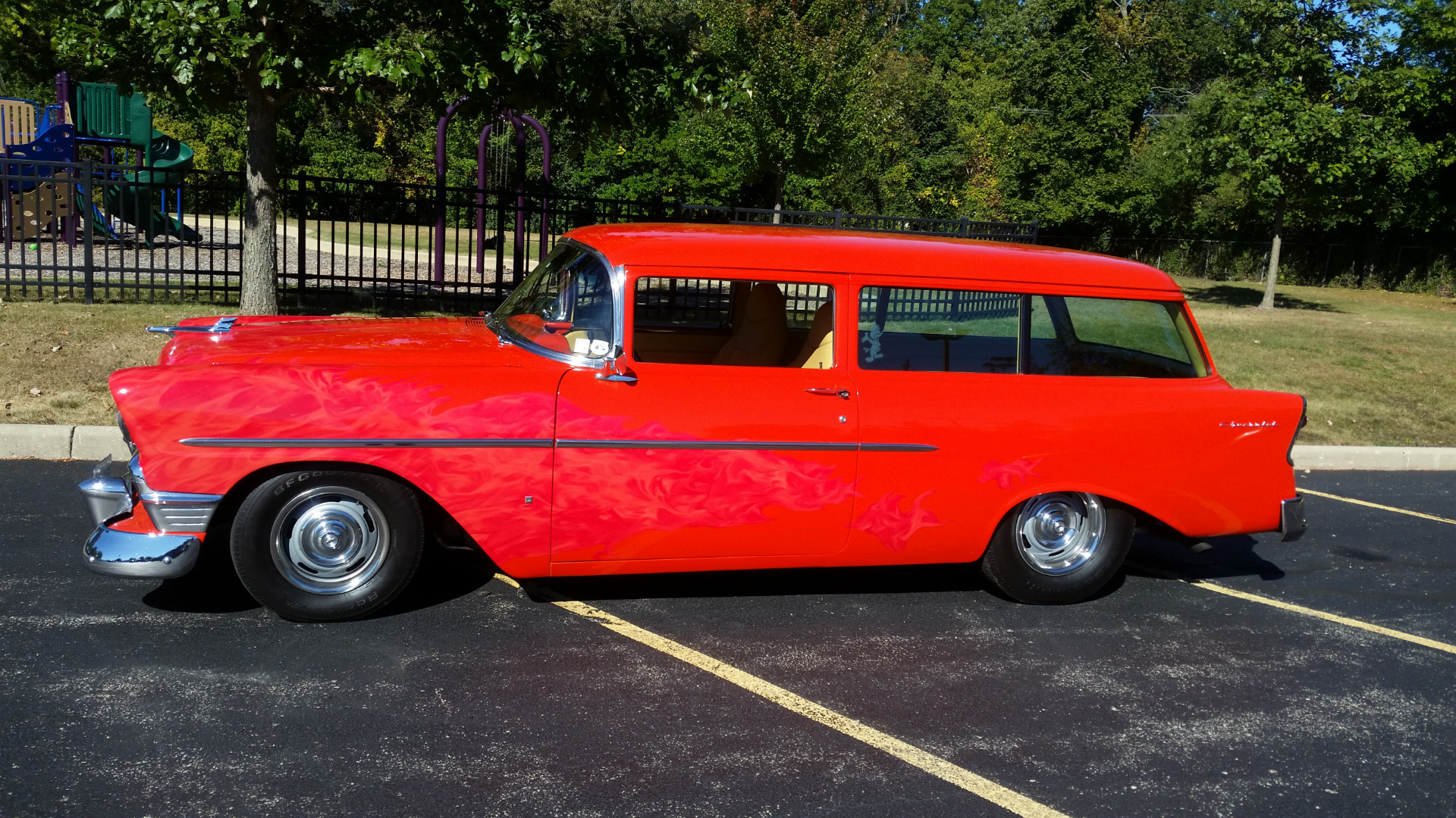 Used 1956 Chevrolet Handyman -FULLY RESTORED-RARE 2 DOOR WAGON-AWARD WINNER- | Mundelein, IL