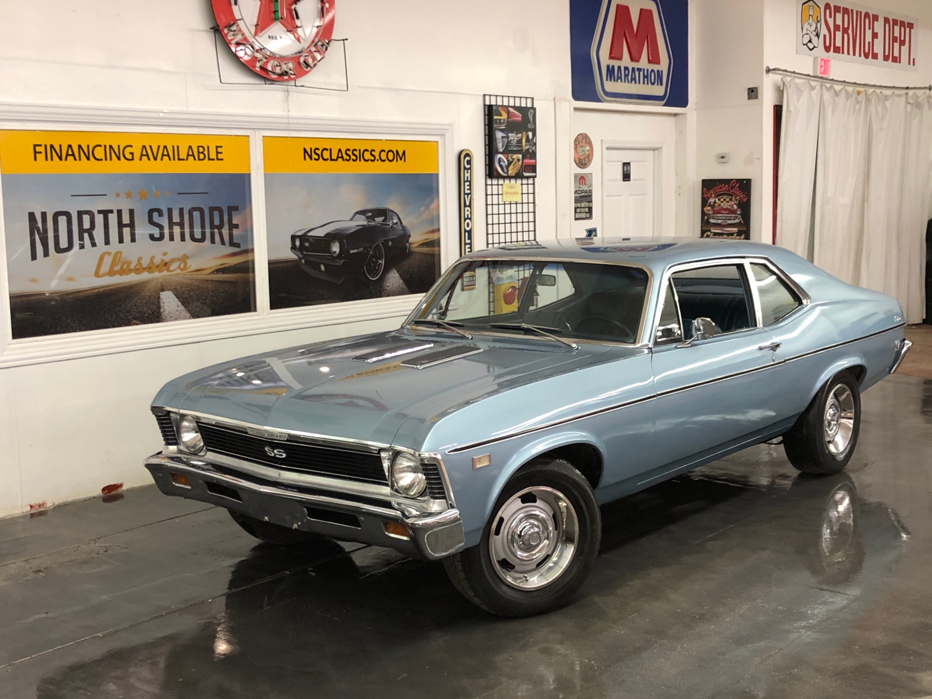 Used 1968 Chevrolet Nova -FACTORY SHEETMETAL-SOLID SOUTHERN CLASSIC-SEE VIDEO | Mundelein, IL