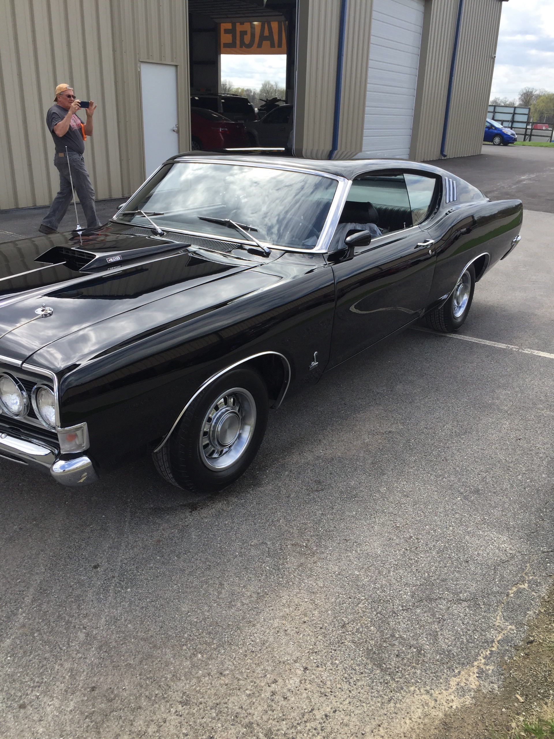 Used 1969 Ford Torino -428 COBRA JET-NUMBERS MATCHING-BLACK ON BLACK | Mundelein, IL