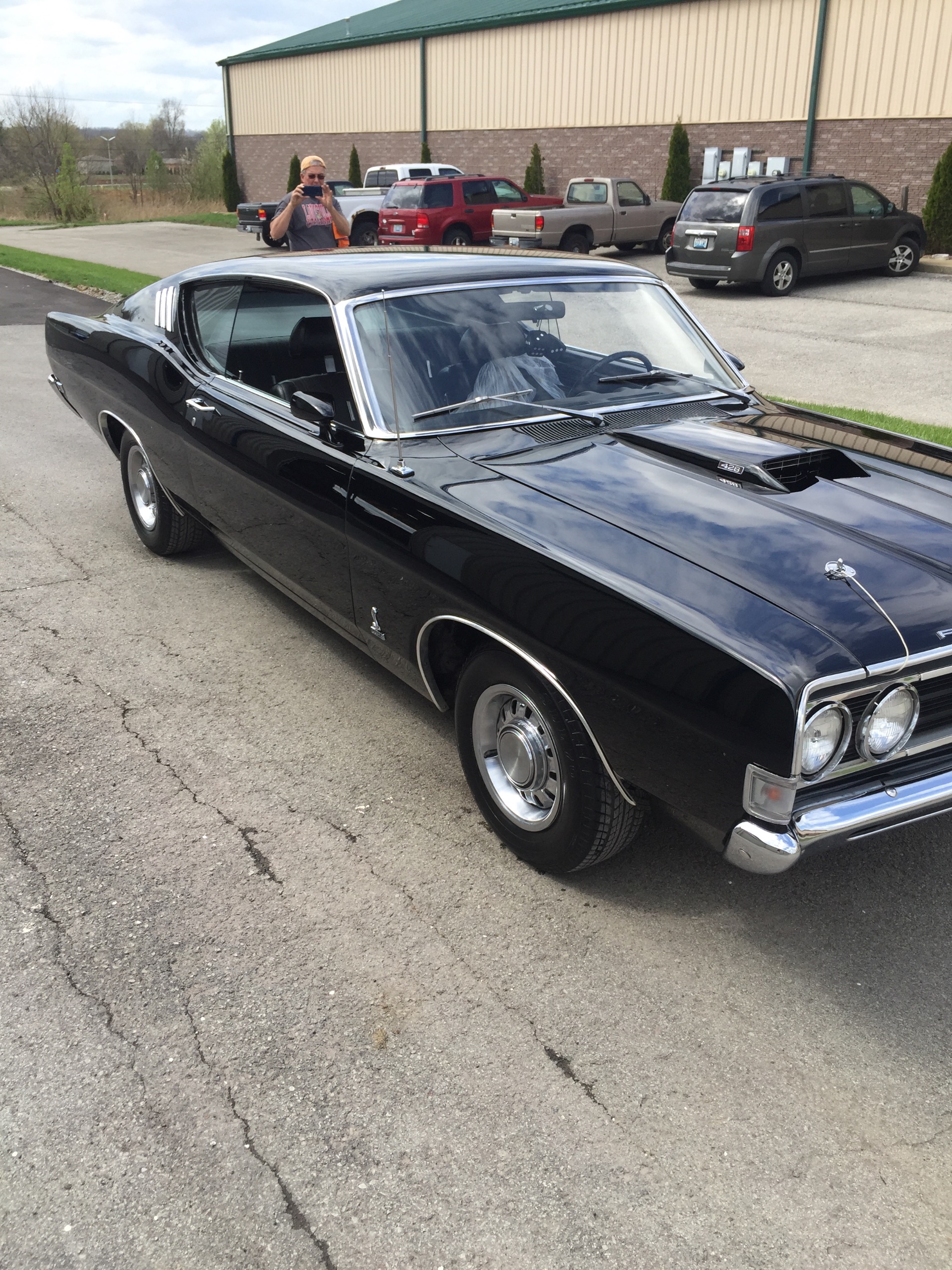 Used 1969 Ford Torino -428 COBRA JET-NUMBERS MATCHING-BLACK ON BLACK | Mundelein, IL
