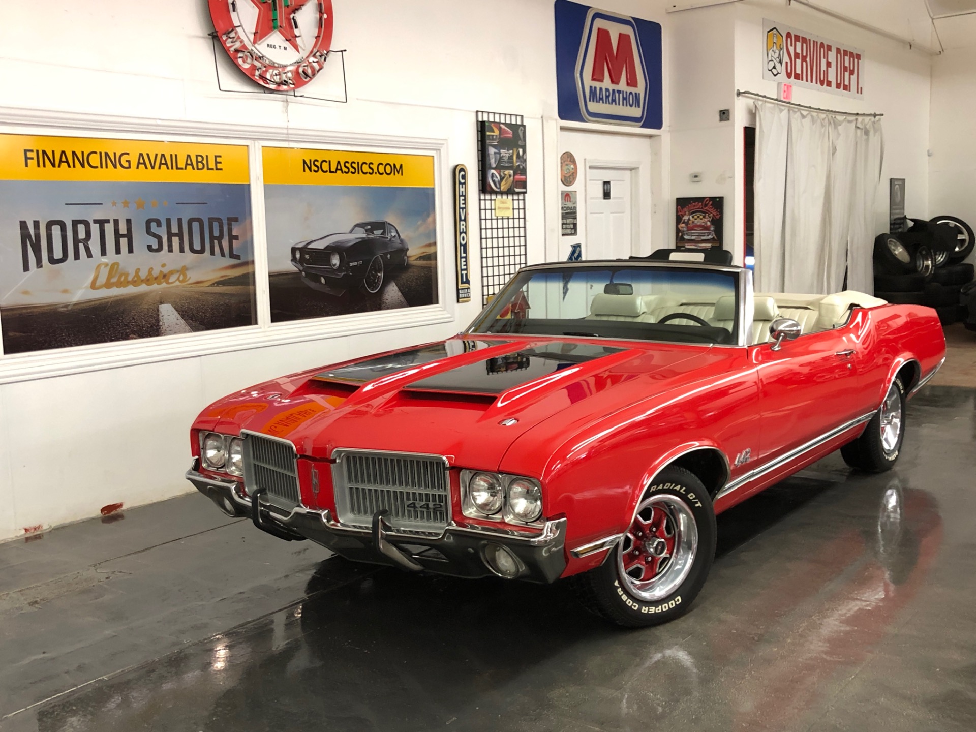 Used 1971 Oldsmobile Cutlass -442 CLONE-CONVERTIBLE-BUCKET SEATS-CENTER CONSOLE-SEE VIDEO | Mundelein, IL