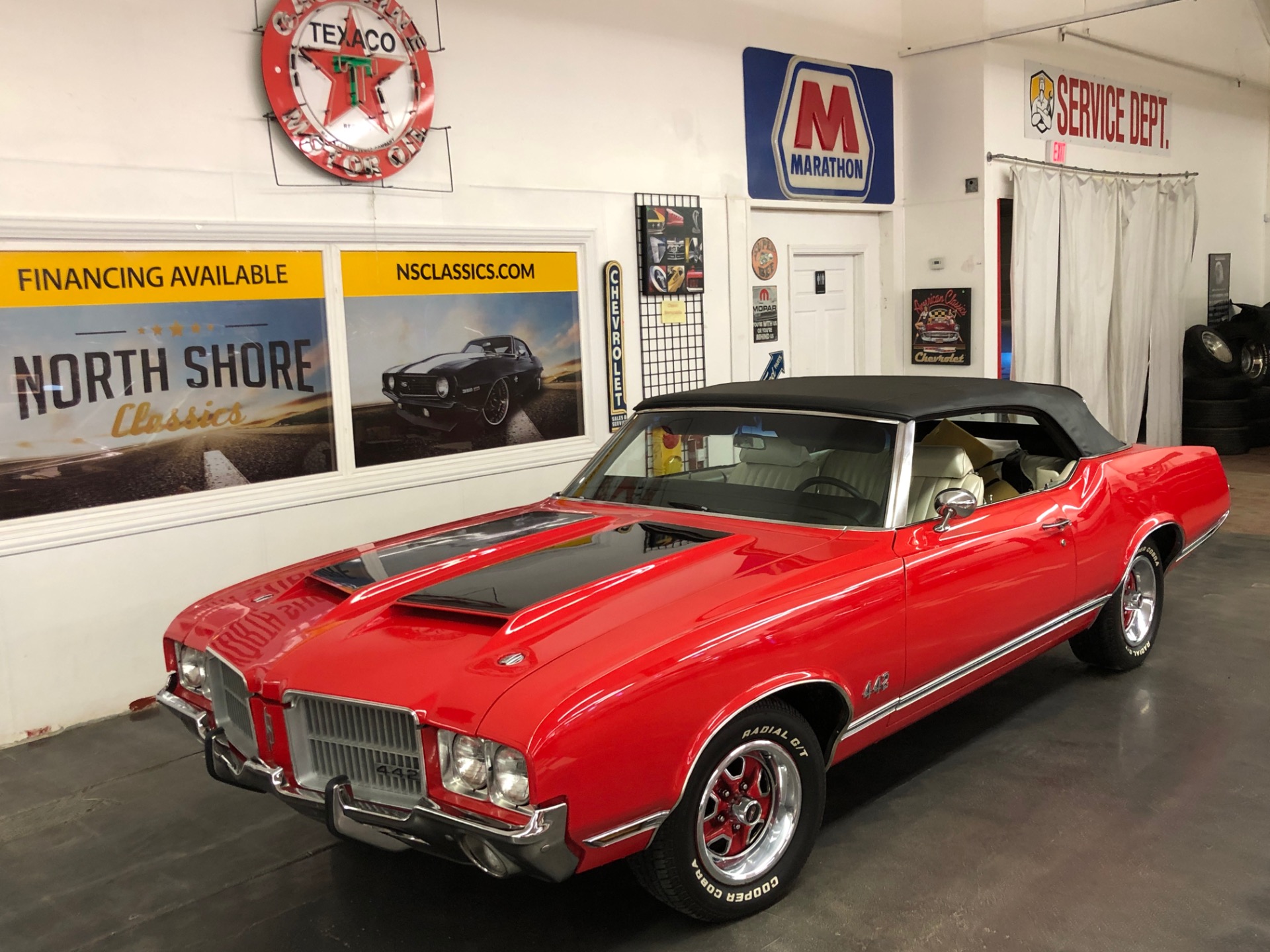 Used 1971 Oldsmobile Cutlass -442 CLONE-CONVERTIBLE-BUCKET SEATS-CENTER CONSOLE-SEE VIDEO | Mundelein, IL