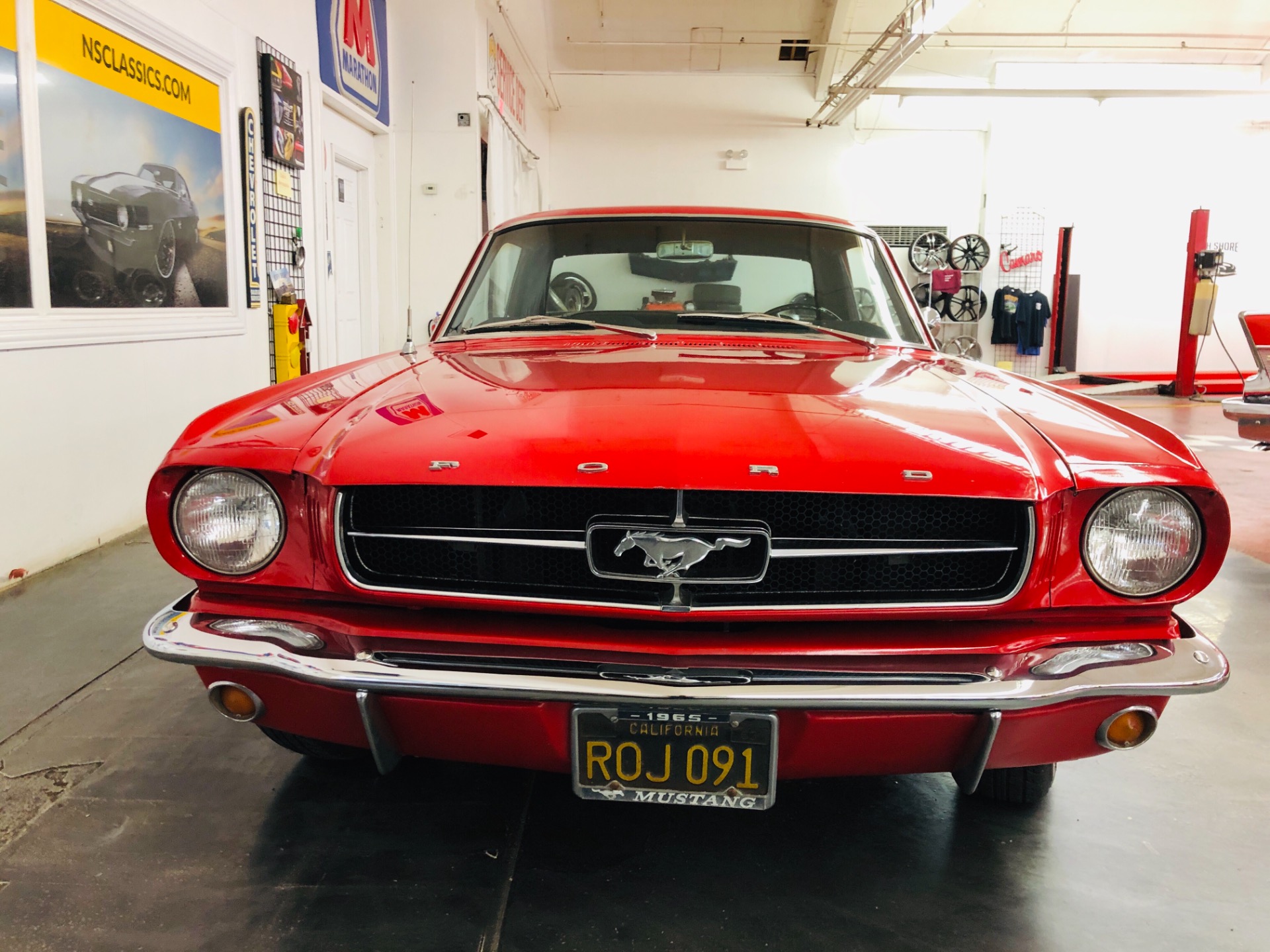 Used 1965 Ford Mustang -CALIFORNIA PONY BLACK PLATE ORIGINAL-AUTOMATIC-NO RUST-SEE VIDEO | Mundelein, IL