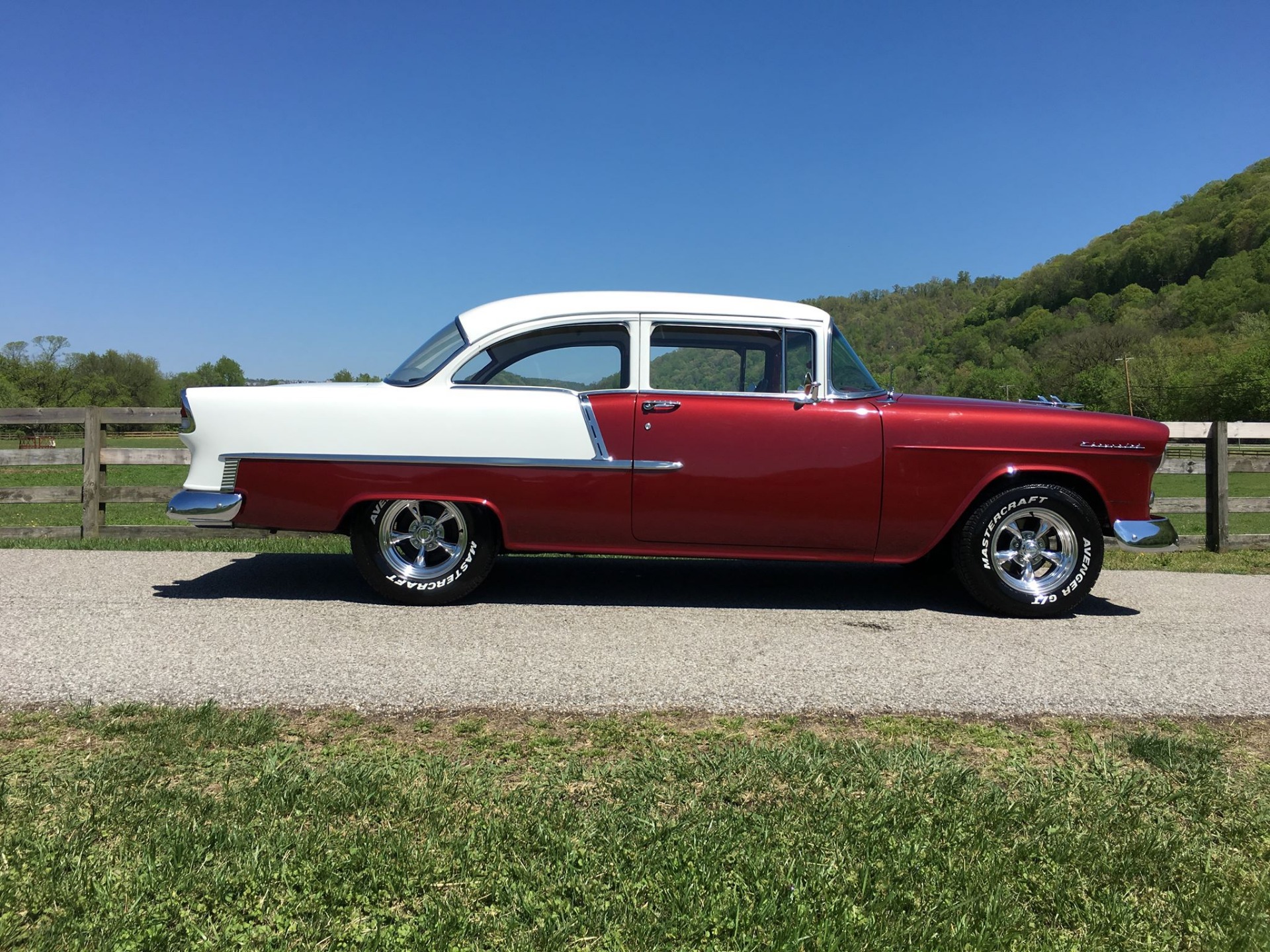 Used 1955 Chevrolet Bel Air/150/210 -RESTORED-COLD AC-SOLID TRI FIVE-SEE VIDEO | Mundelein, IL