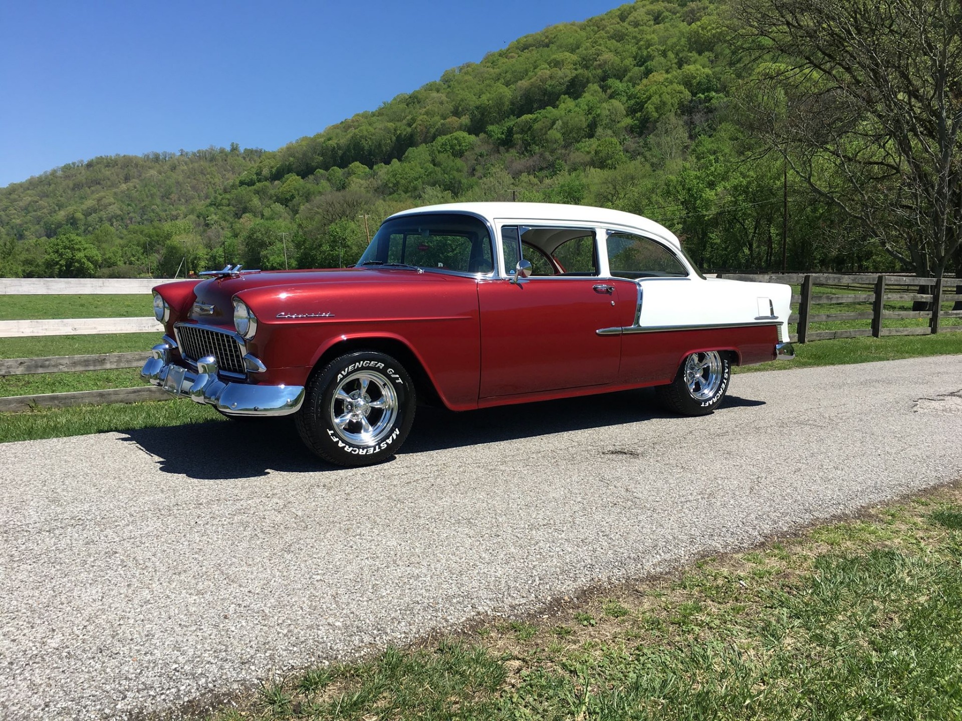 Used 1955 Chevrolet Bel Air/150/210 -RESTORED-COLD AC-SOLID TRI FIVE-SEE VIDEO | Mundelein, IL