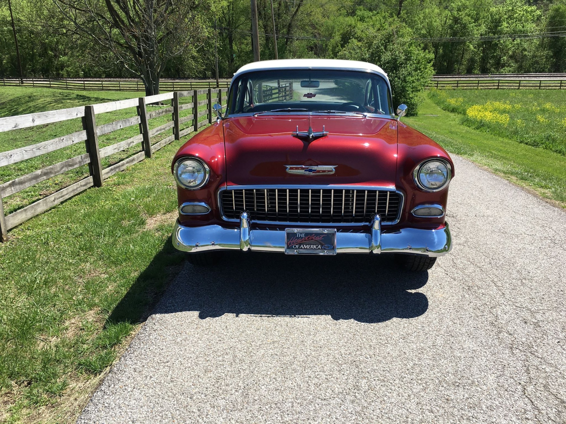 Used 1955 Chevrolet Bel Air/150/210 -RESTORED-COLD AC-SOLID TRI FIVE-SEE VIDEO | Mundelein, IL