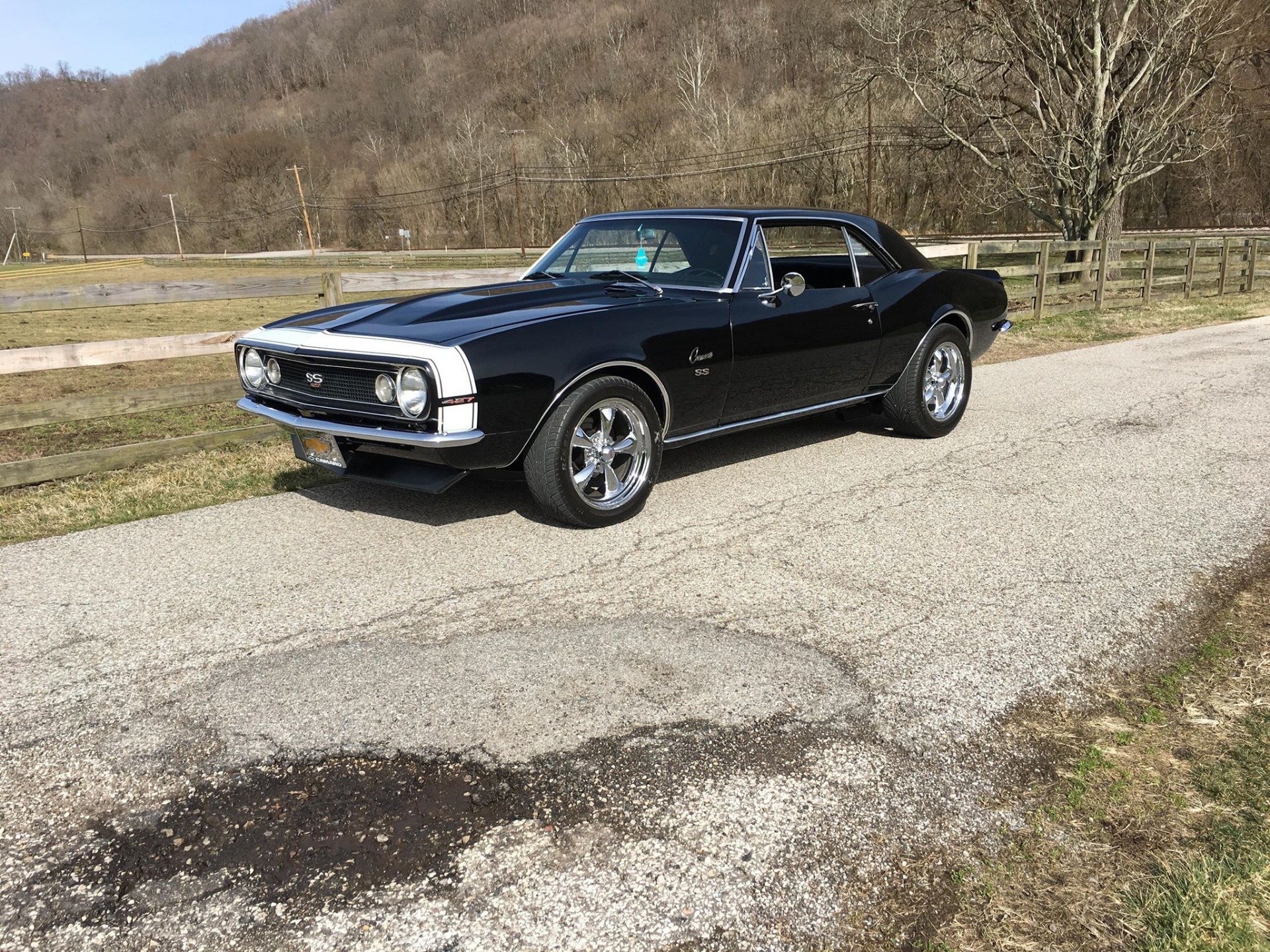 Used 1967 Chevrolet Camaro -SS-4 SPEED-SLICK BLACK PAINT-SEE VIDEO | Mundelein, IL