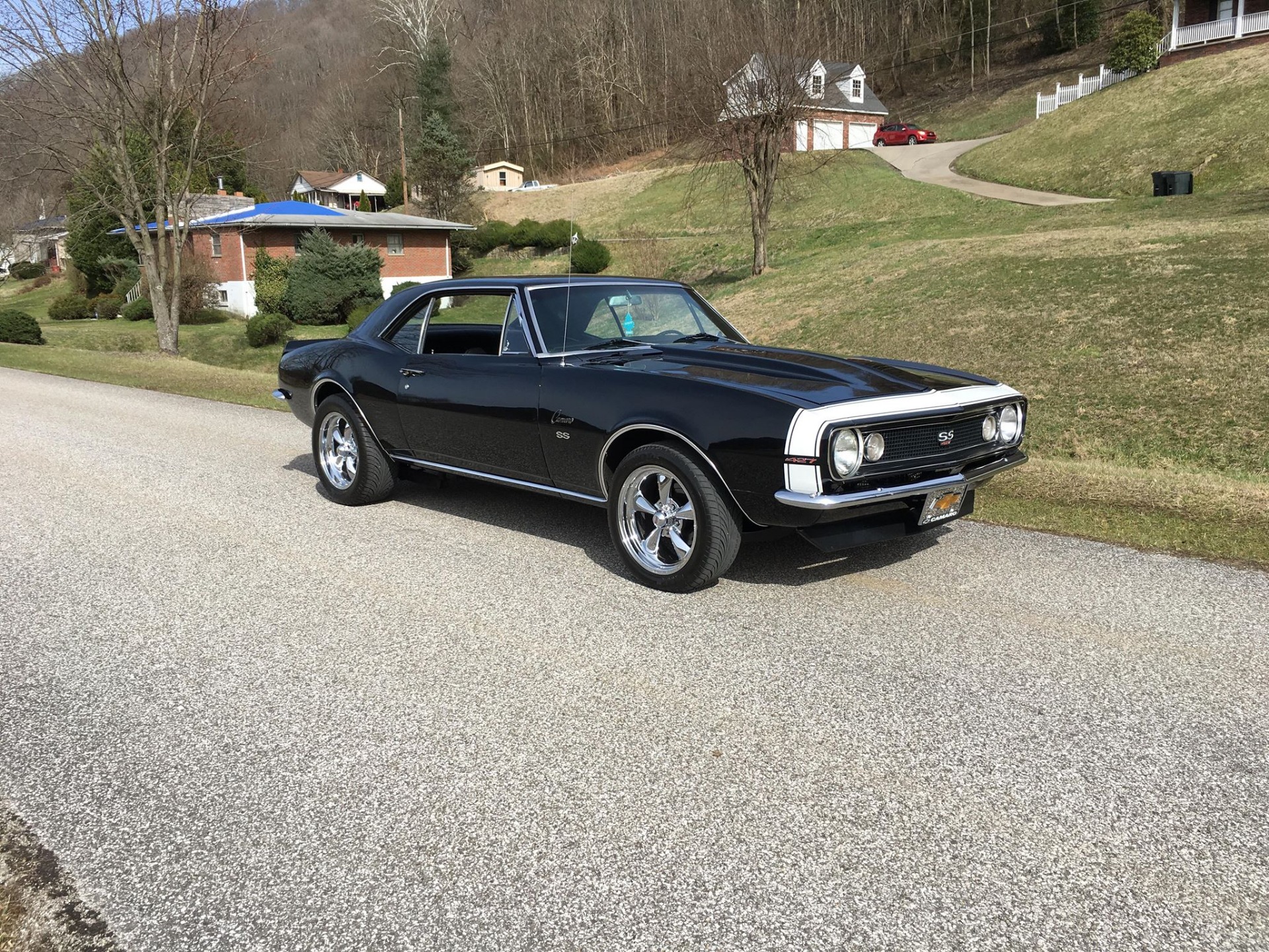 Used 1967 Chevrolet Camaro -SS-4 SPEED-SLICK BLACK PAINT-SEE VIDEO | Mundelein, IL