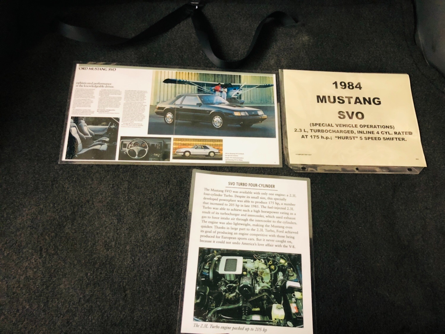 Used 1984 Ford Mustang -SVO-FACTORY TURBO ENGINE-RARE CLASSIC-SEE VIDEO | Mundelein, IL