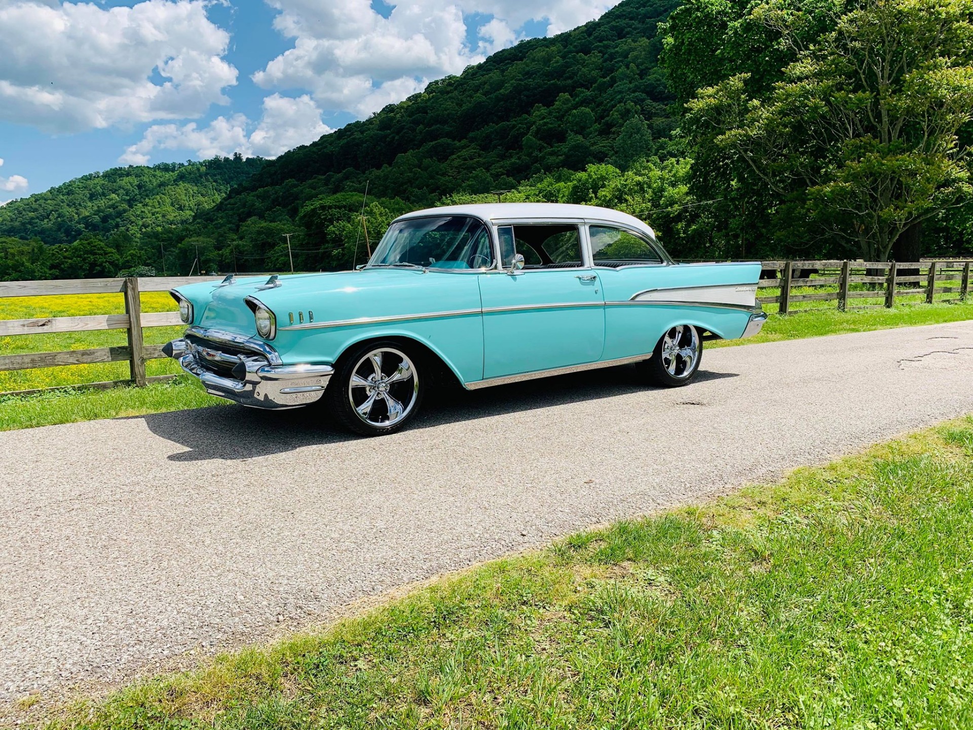 Used 1957 Chevrolet Bel Air -2 Post-Clean Driver-SEE VIDEO | Mundelein, IL