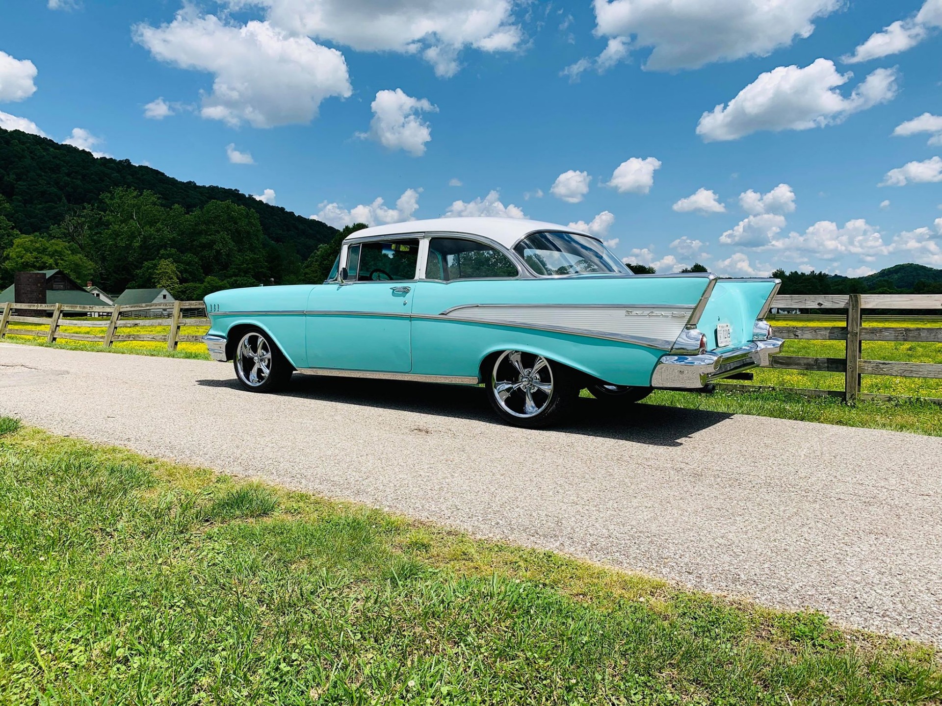 Used 1957 Chevrolet Bel Air -2 Post-Clean Driver-SEE VIDEO | Mundelein, IL