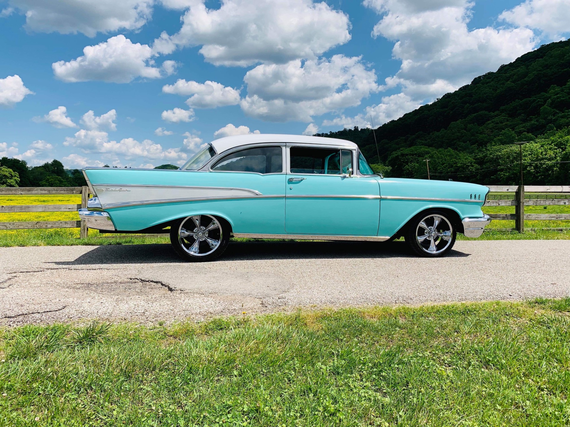 Used 1957 Chevrolet Bel Air -2 Post-Clean Driver-SEE VIDEO | Mundelein, IL