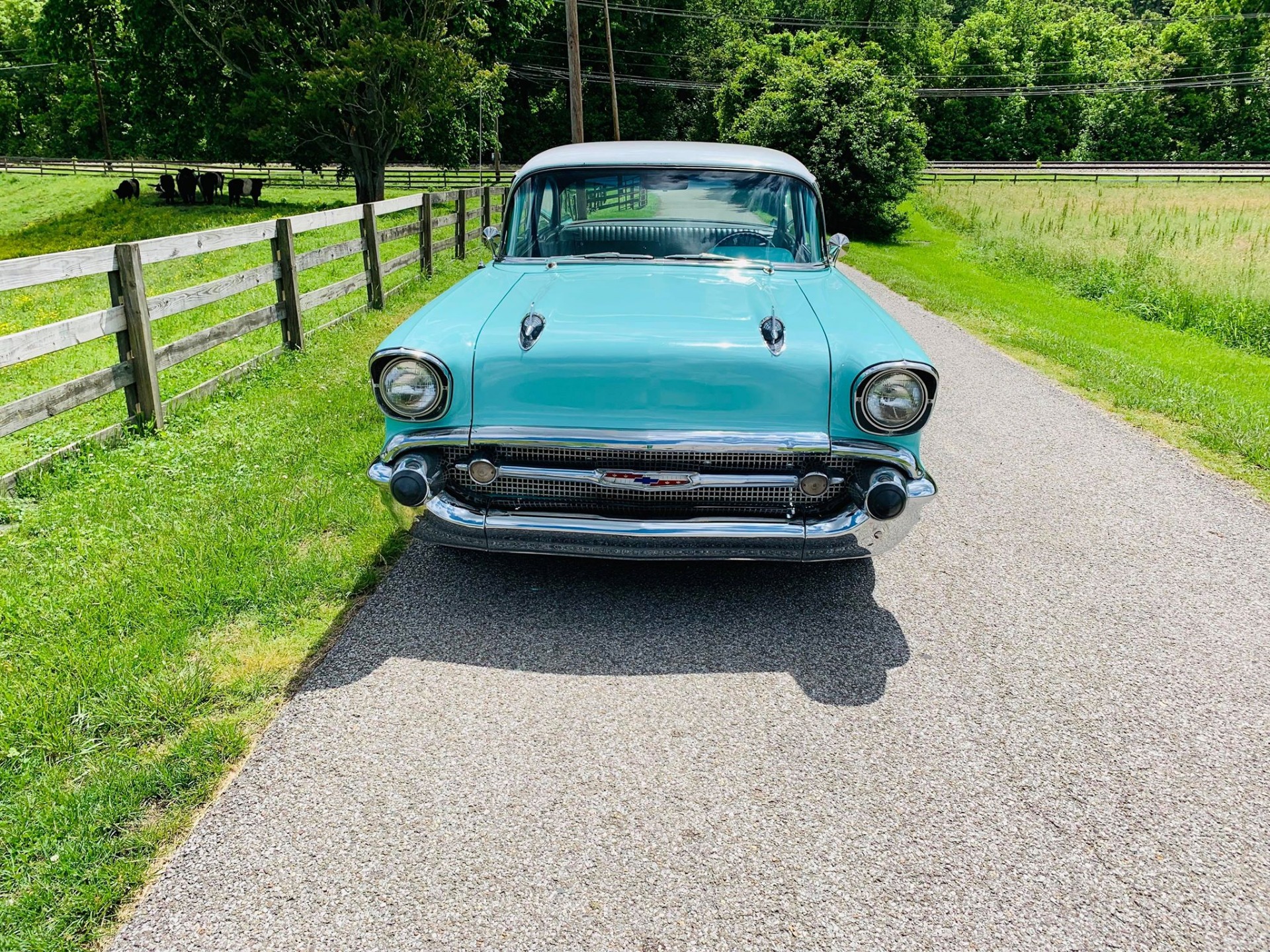 Used 1957 Chevrolet Bel Air -2 Post-Clean Driver-SEE VIDEO | Mundelein, IL
