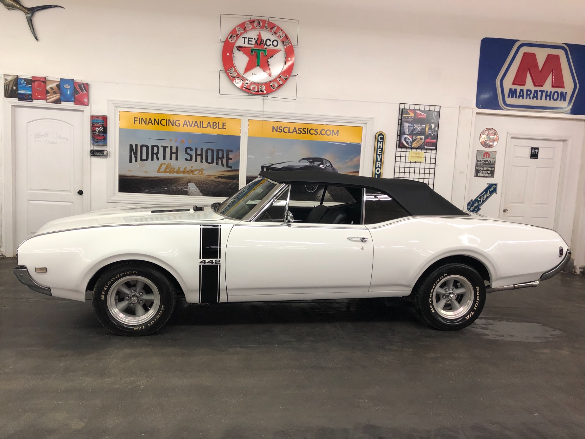 Used 1968 Oldsmobile Cutlass -CONVERTIBLE-BIG BLOCK with 4 SPEED-12 BOLT-PS-PB-GOOD CONDITION-SEE VIDEO | Mundelein, IL