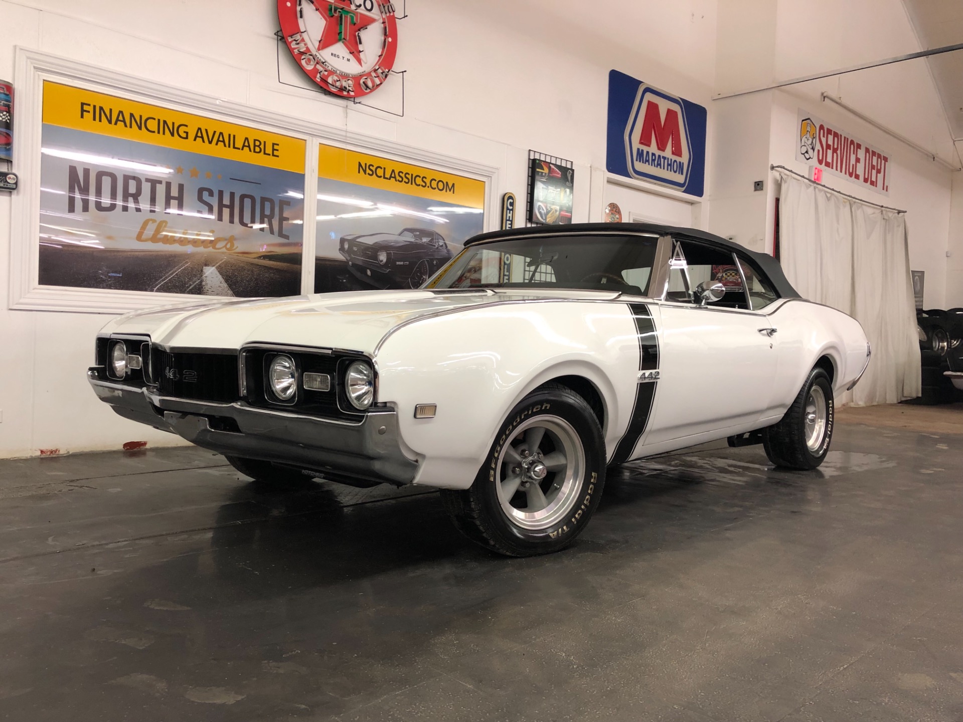 Used 1968 Oldsmobile Cutlass -CONVERTIBLE-BIG BLOCK with 4 SPEED-12 BOLT-PS-PB-GOOD CONDITION-SEE VIDEO | Mundelein, IL