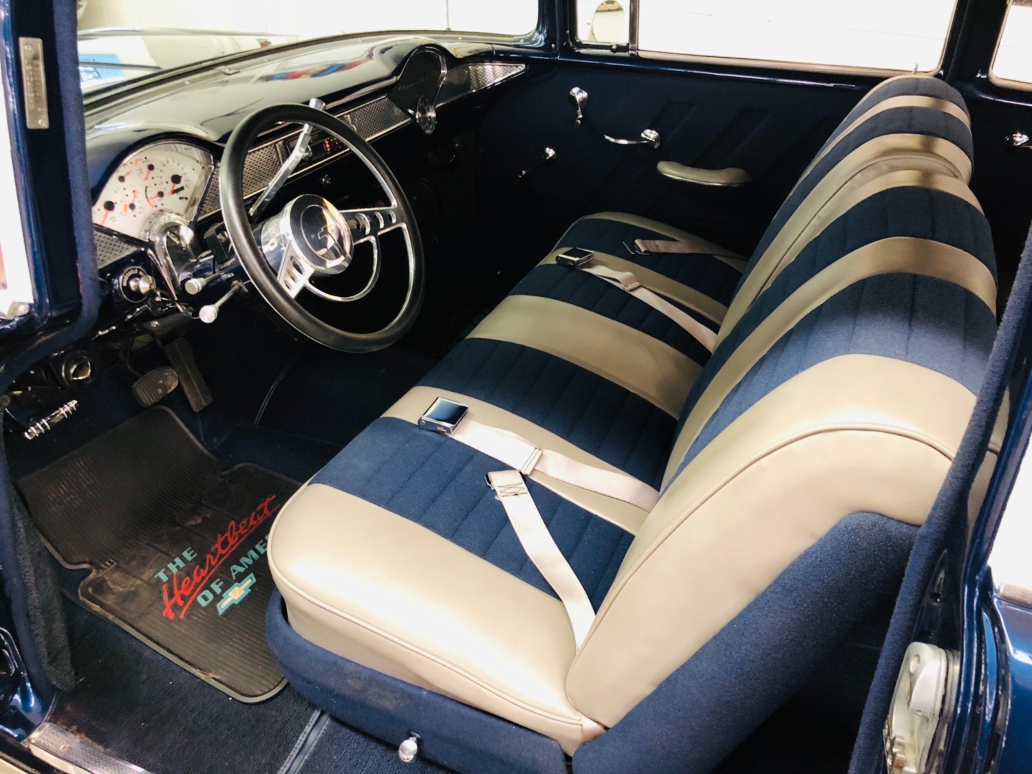 Used 1955 Chevrolet Bel Air/150/210 -AMERICAN CLASSIC PRO TOURING RESTORED AC CUSTOM HOTROD VINTAGE-SEE VIDEO | Mundelein, IL
