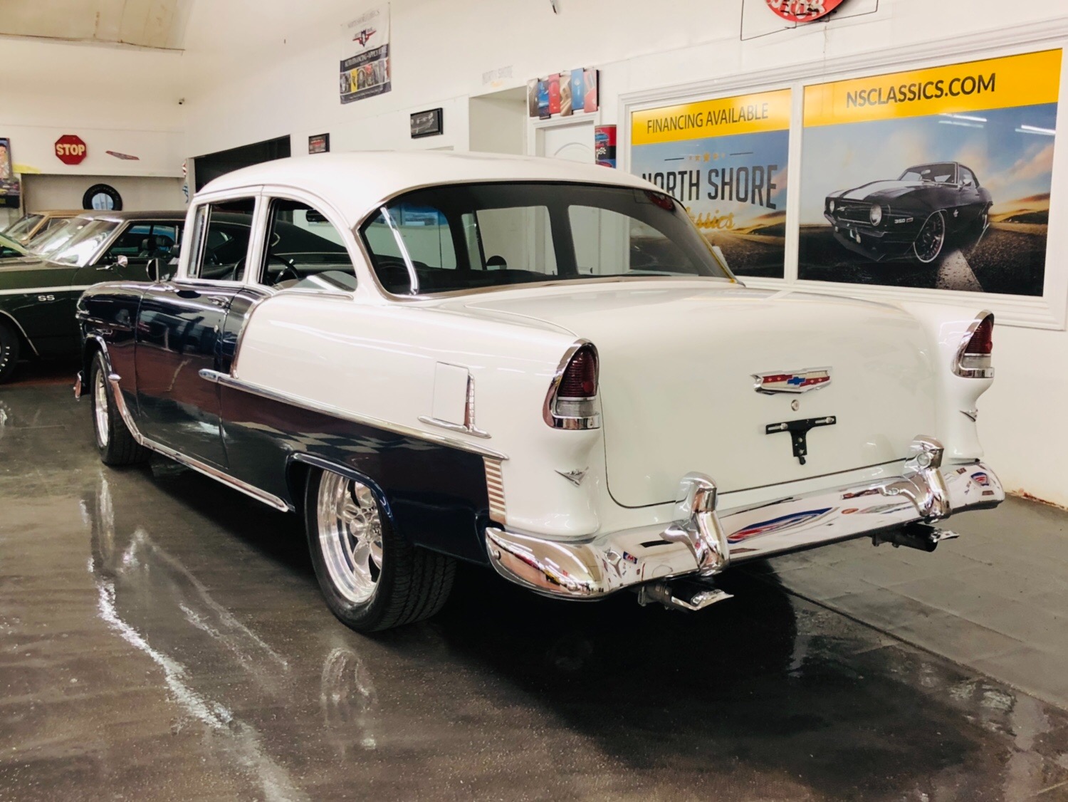 Used 1955 Chevrolet Bel Air/150/210 -AMERICAN CLASSIC PRO TOURING RESTORED AC CUSTOM HOTROD VINTAGE-SEE VIDEO | Mundelein, IL