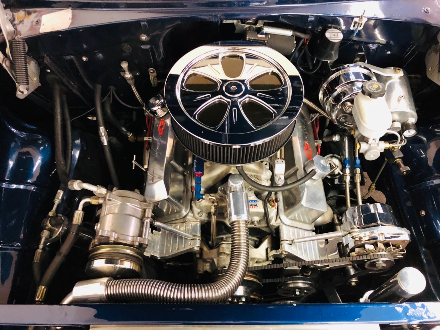 Used 1955 Chevrolet Bel Air/150/210 -AMERICAN CLASSIC PRO TOURING RESTORED AC CUSTOM HOTROD VINTAGE-SEE VIDEO | Mundelein, IL
