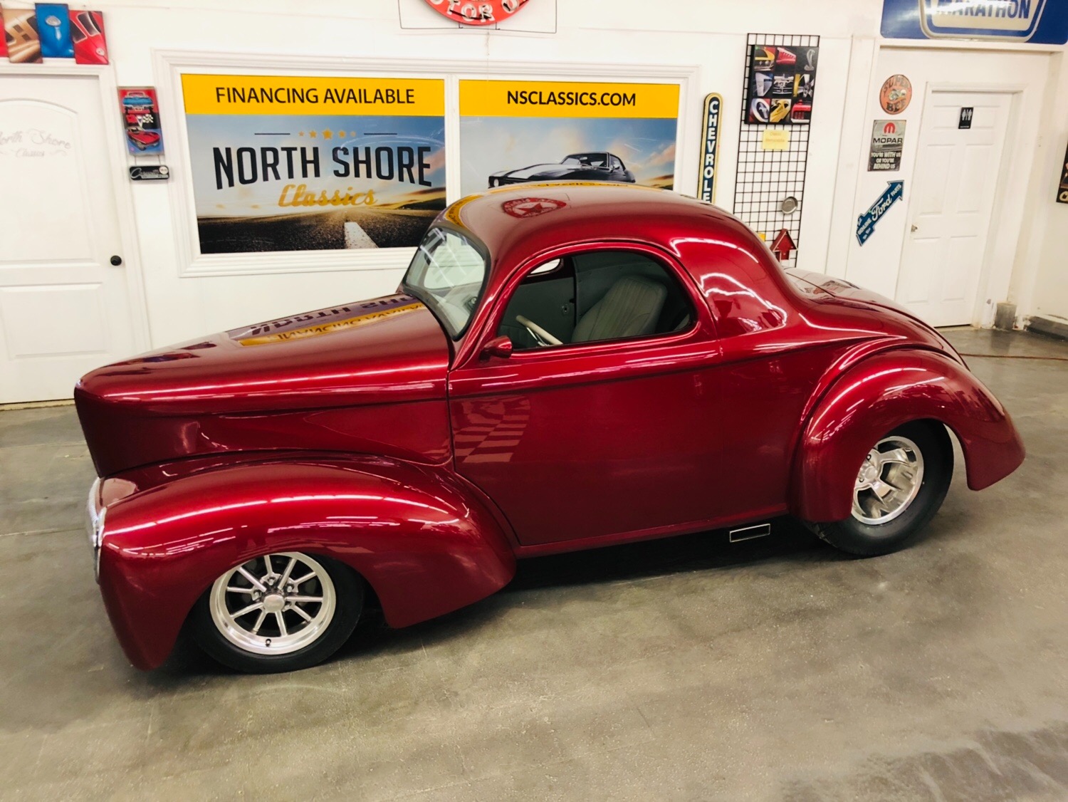 Used 1941 Willys Willys -FRESH BUILT PRO STREET WILLYS- CUSTOM CHASSIS - SHOW AND GO!!-SEE VIDEO | Mundelein, IL