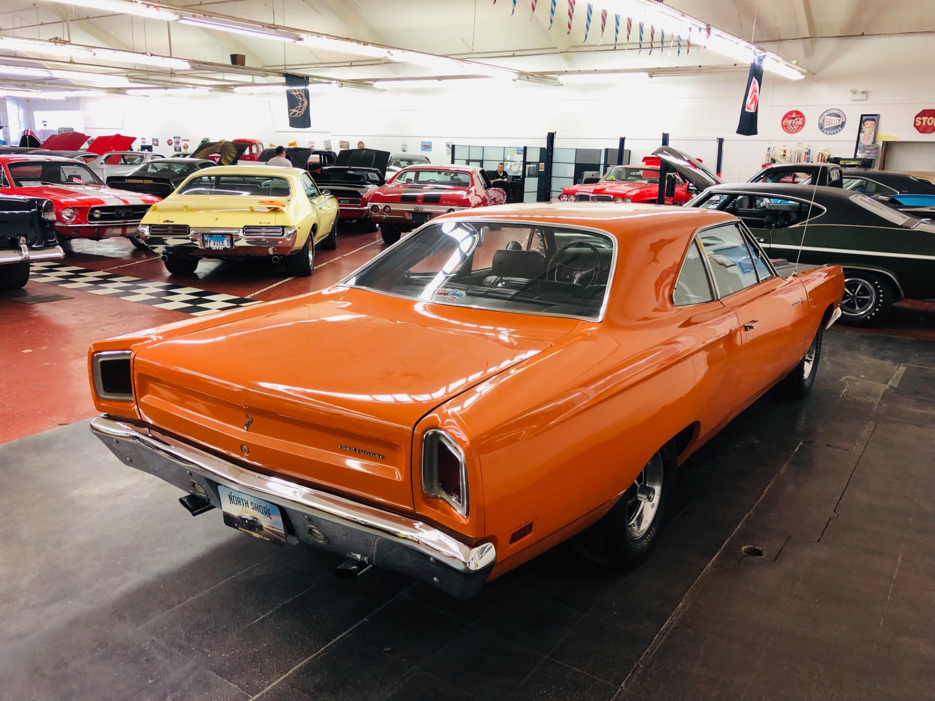 Used 1969 Plymouth Roadrunner -RM CODE ORANGE 440 AUTOMATIC MOPAR-NICE MUSCLE CAR | Mundelein, IL
