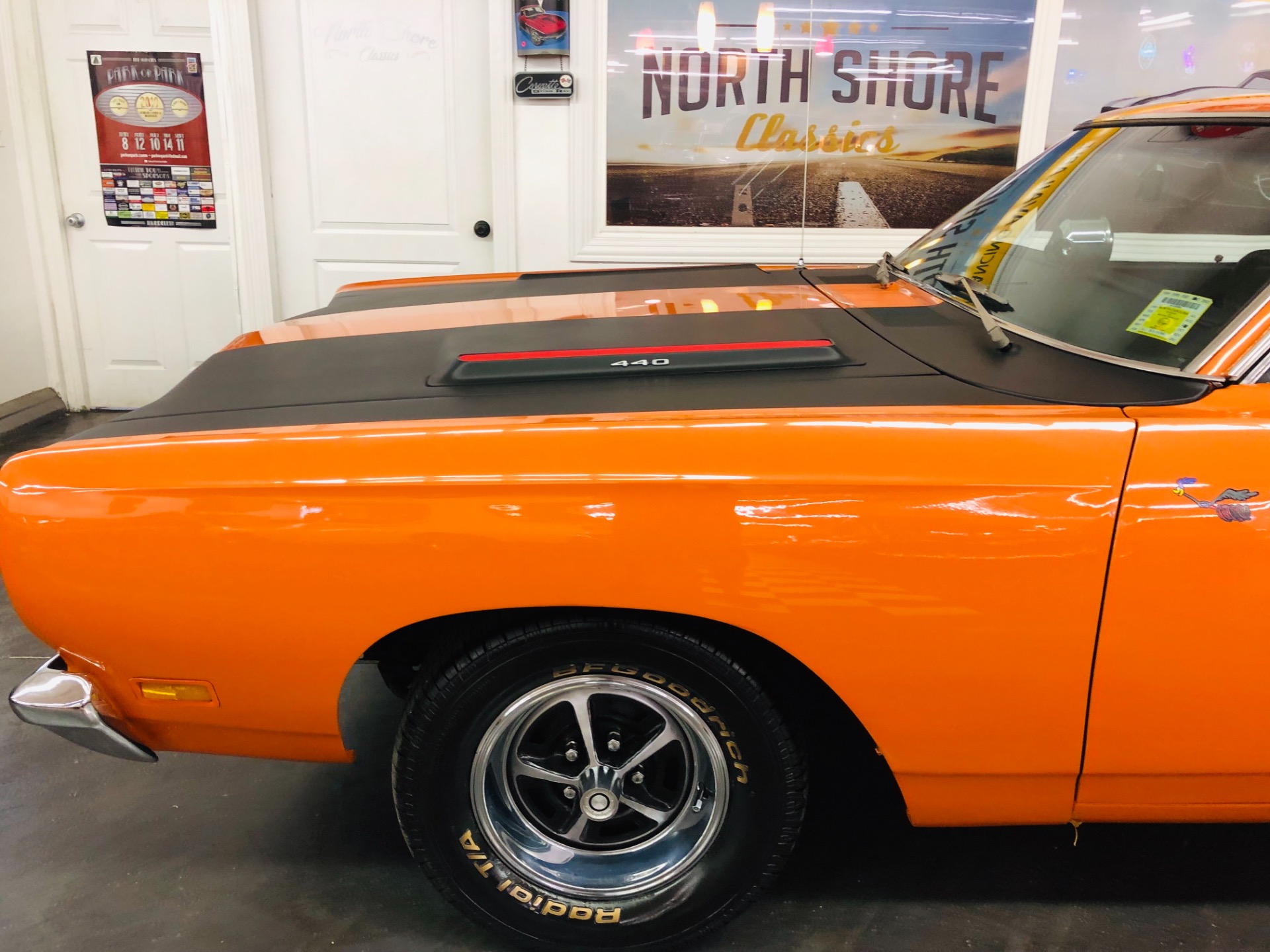 Used 1969 Plymouth Roadrunner -RM CODE ORANGE 440 AUTOMATIC MOPAR-NICE MUSCLE CAR | Mundelein, IL